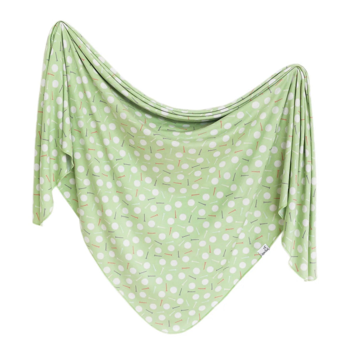 Copper Pearl | Bogey Knit Swaddle Blanket