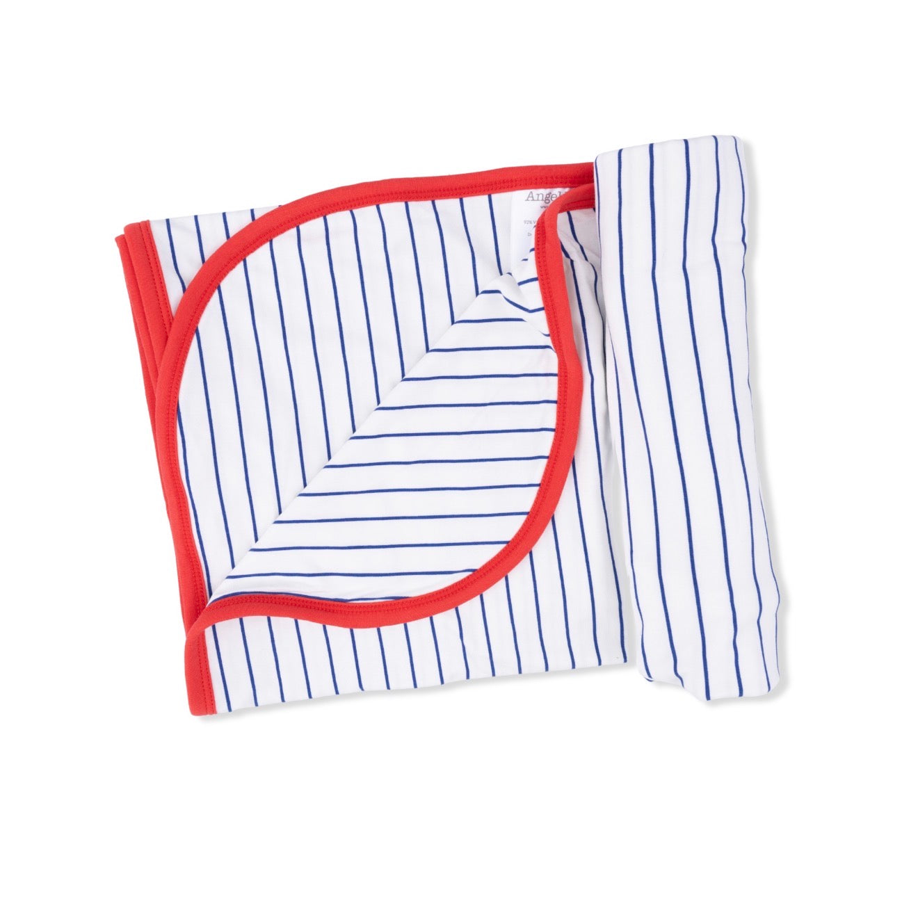 Angel Dear | Baseball Stripe Blanket