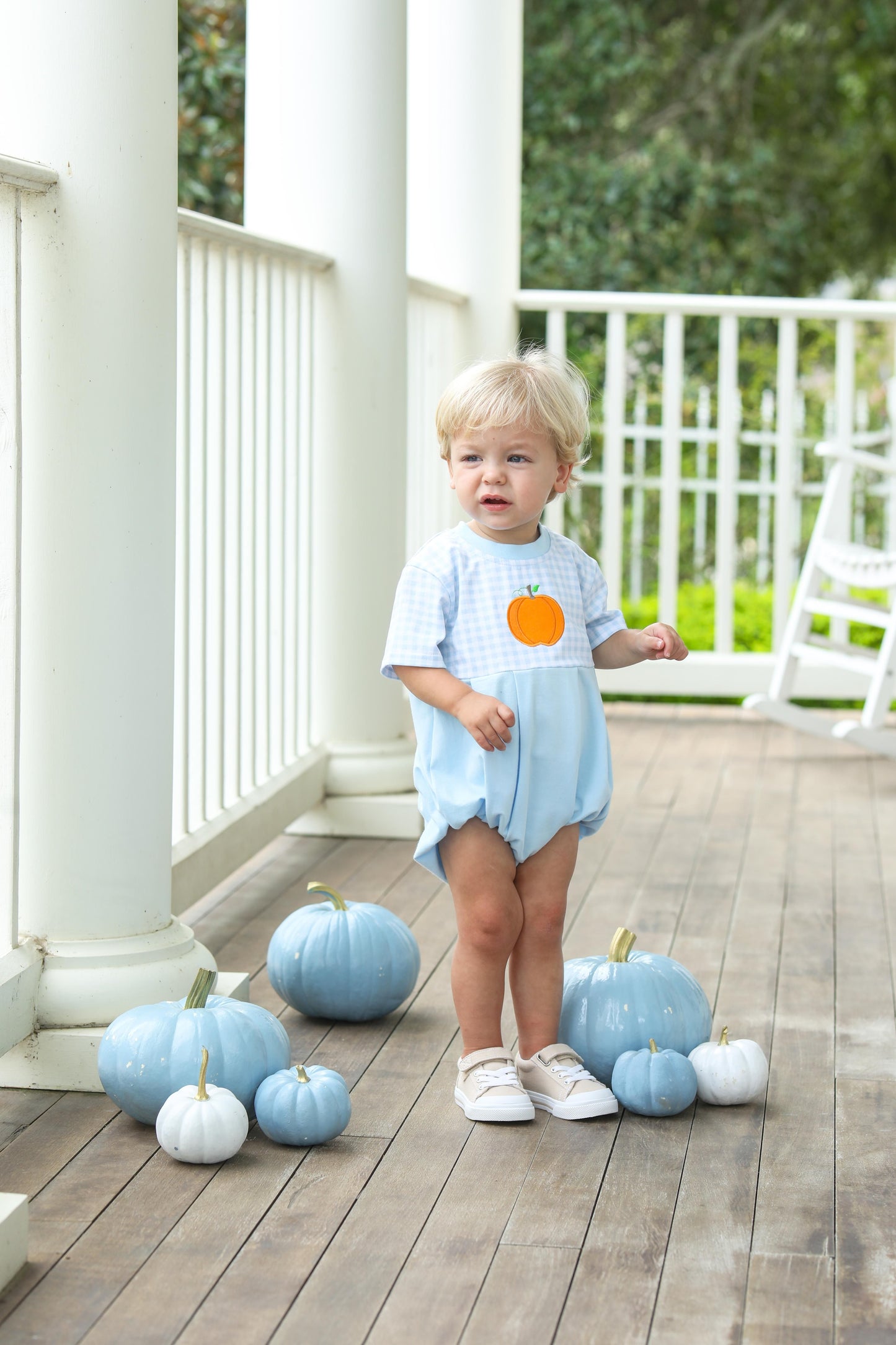 Trotter Street | Pumpkin Blue Bubble