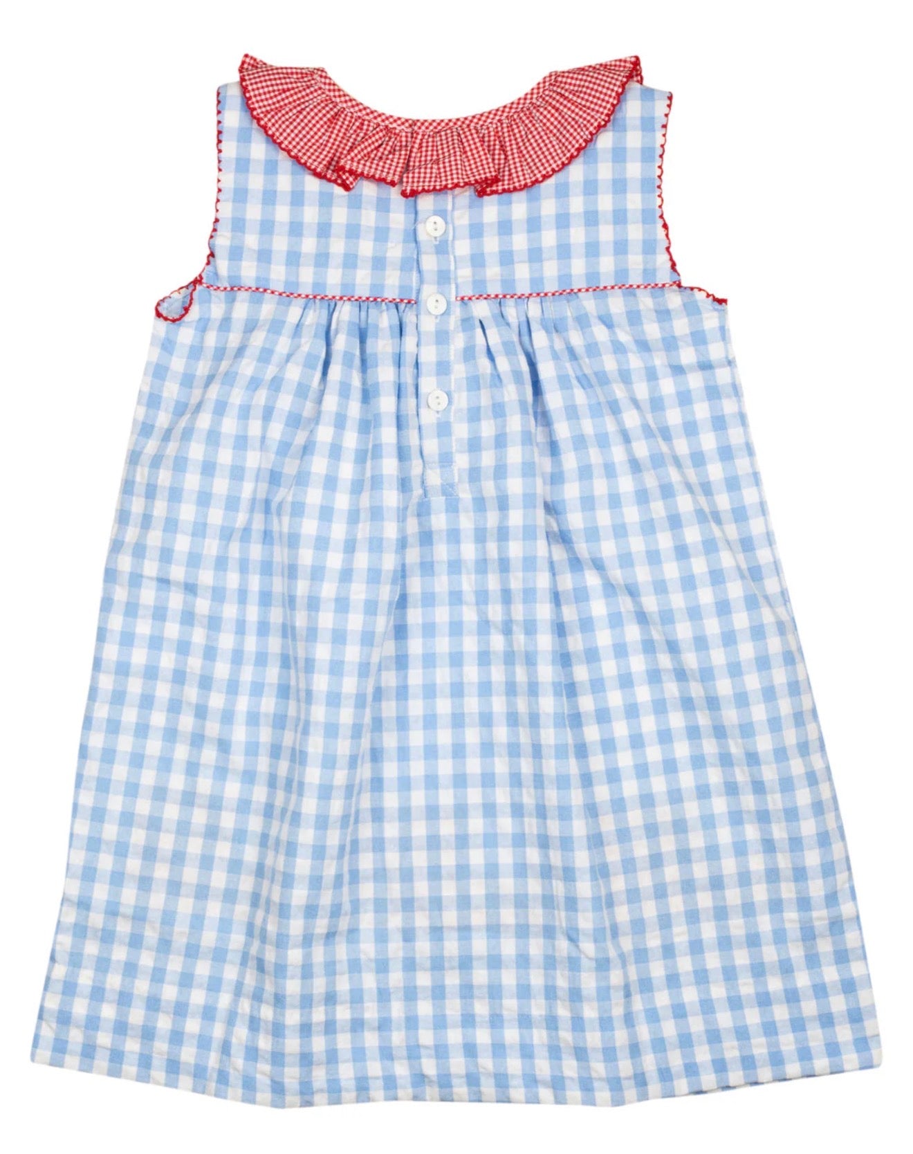 Smockingbird | American Flag Applique Dress