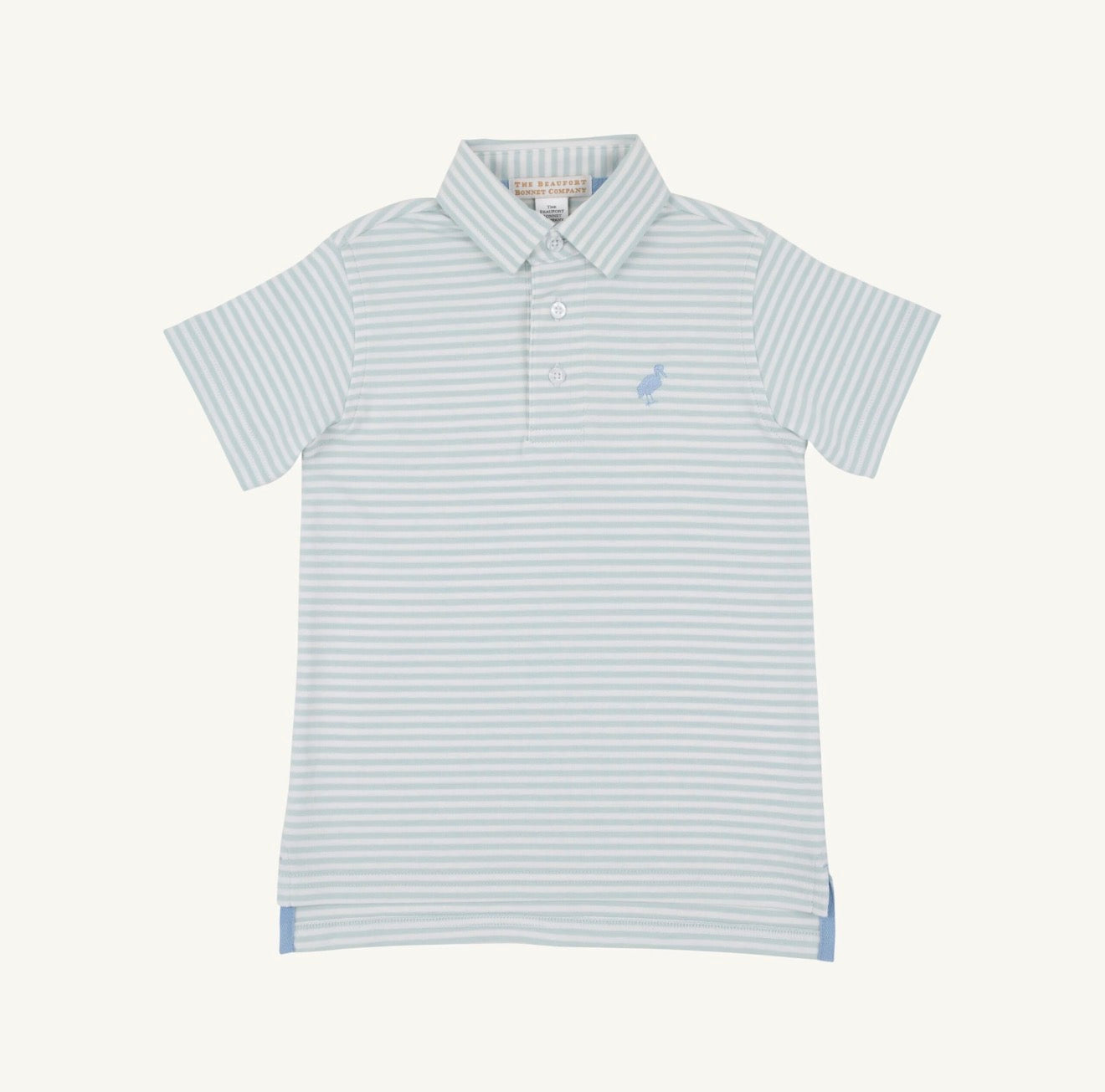 TBBC | Prim & Proper Polo - Old Greenwich Green Stripe