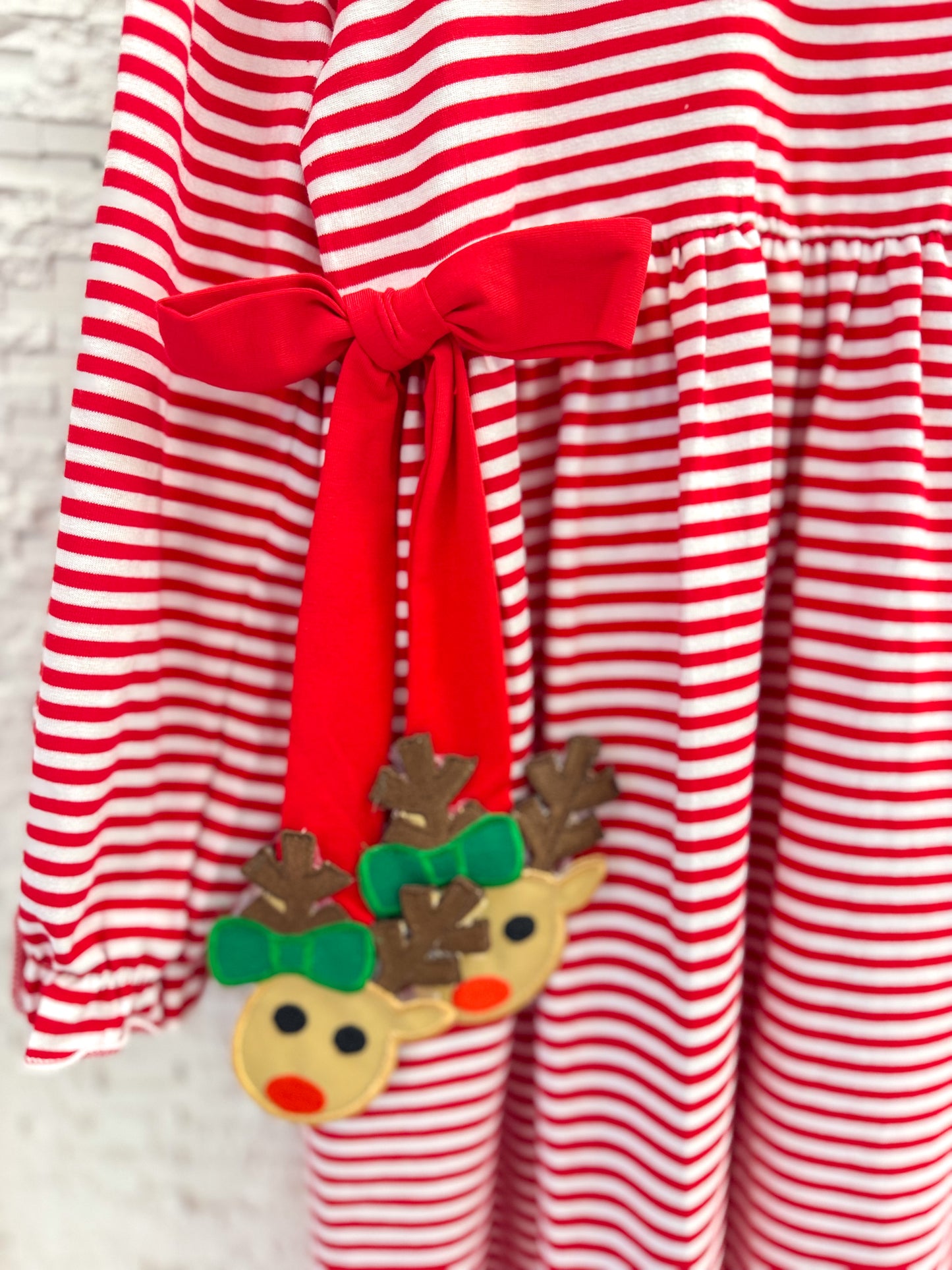 City Beautiful | Red Reindeer Dress