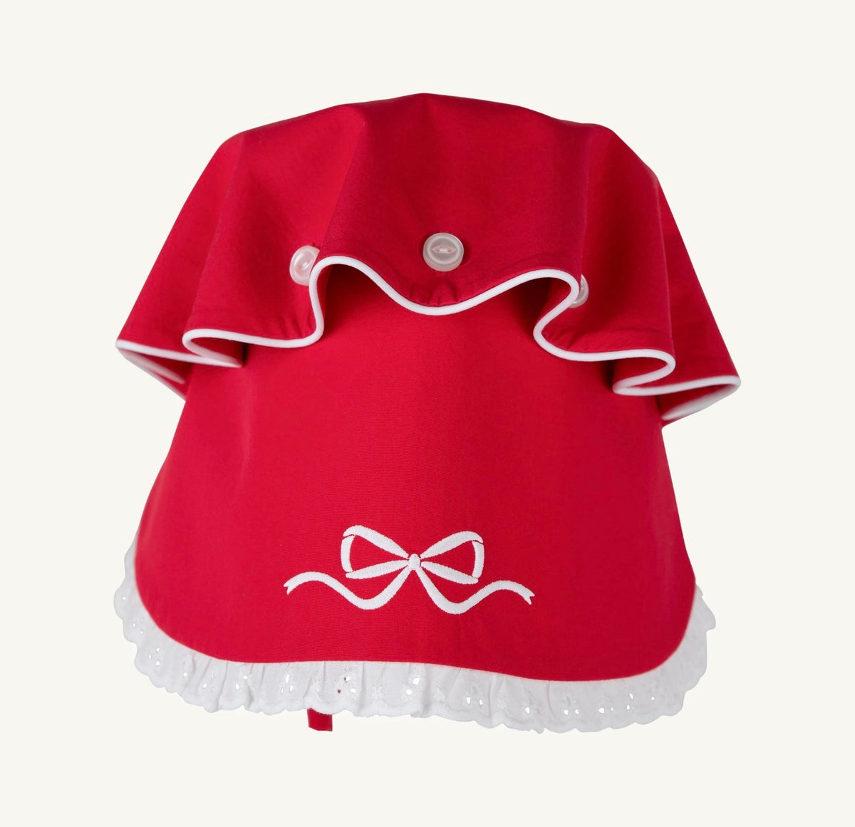 TBBC | Bellefaire Bonnet - Richmond Red & Bow