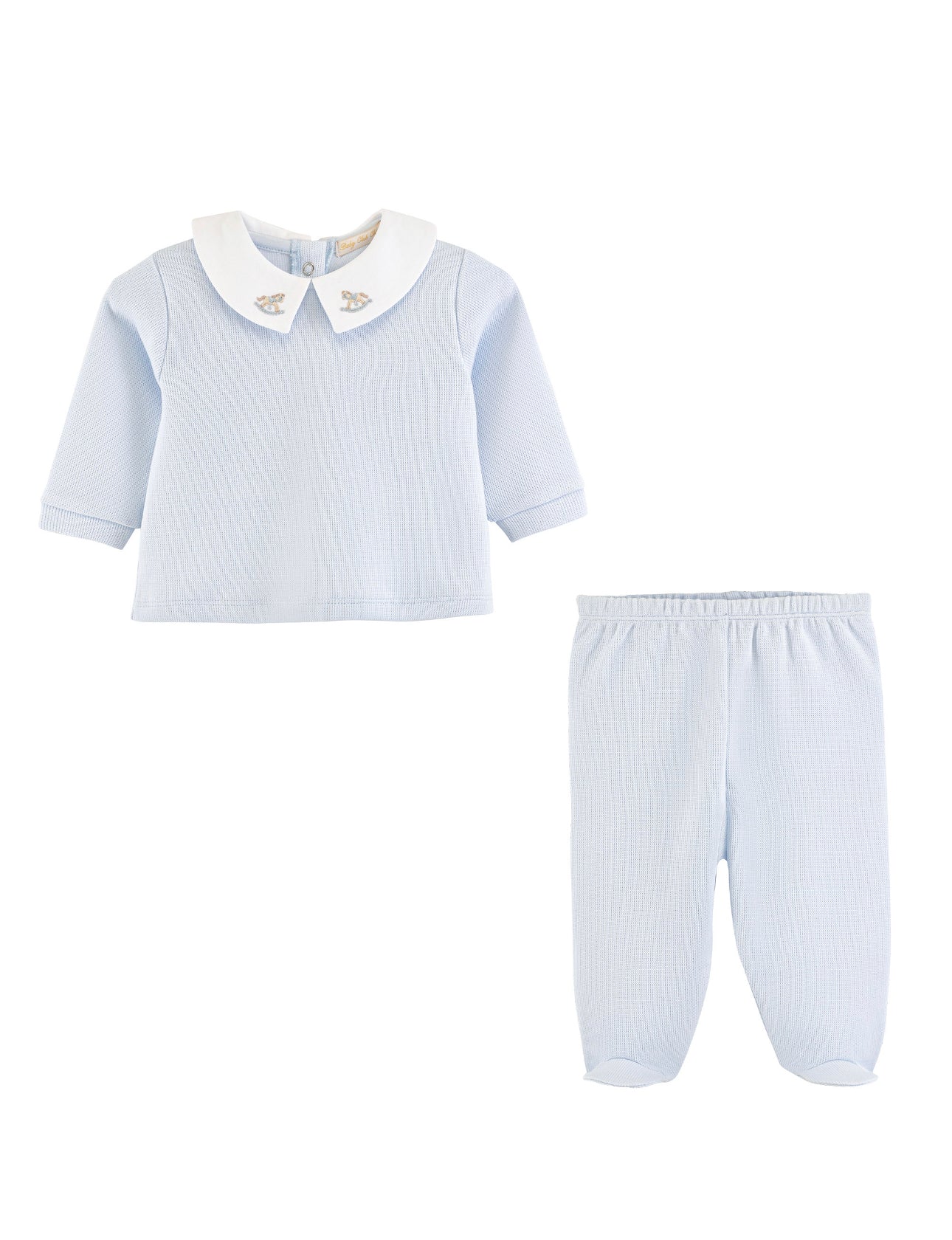 Baby Club Chic | Light Blue English Knot Set
