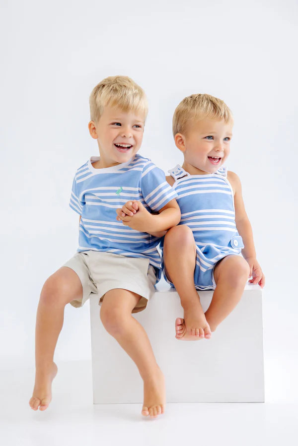 TBBC | Carter Crewneck - Saddle Ridge Stripe