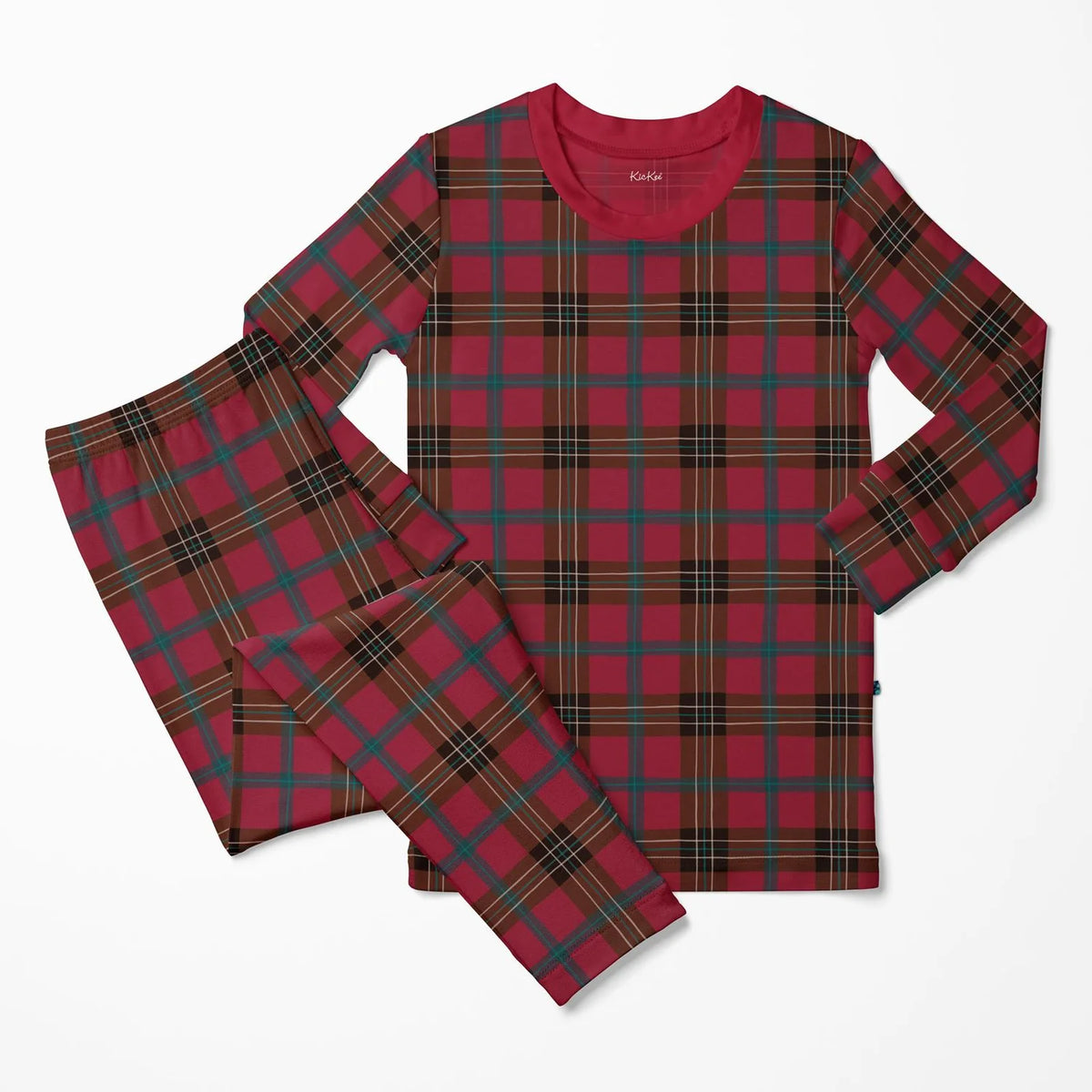 Kickee | Winter Lodge Plaid Pajama Set