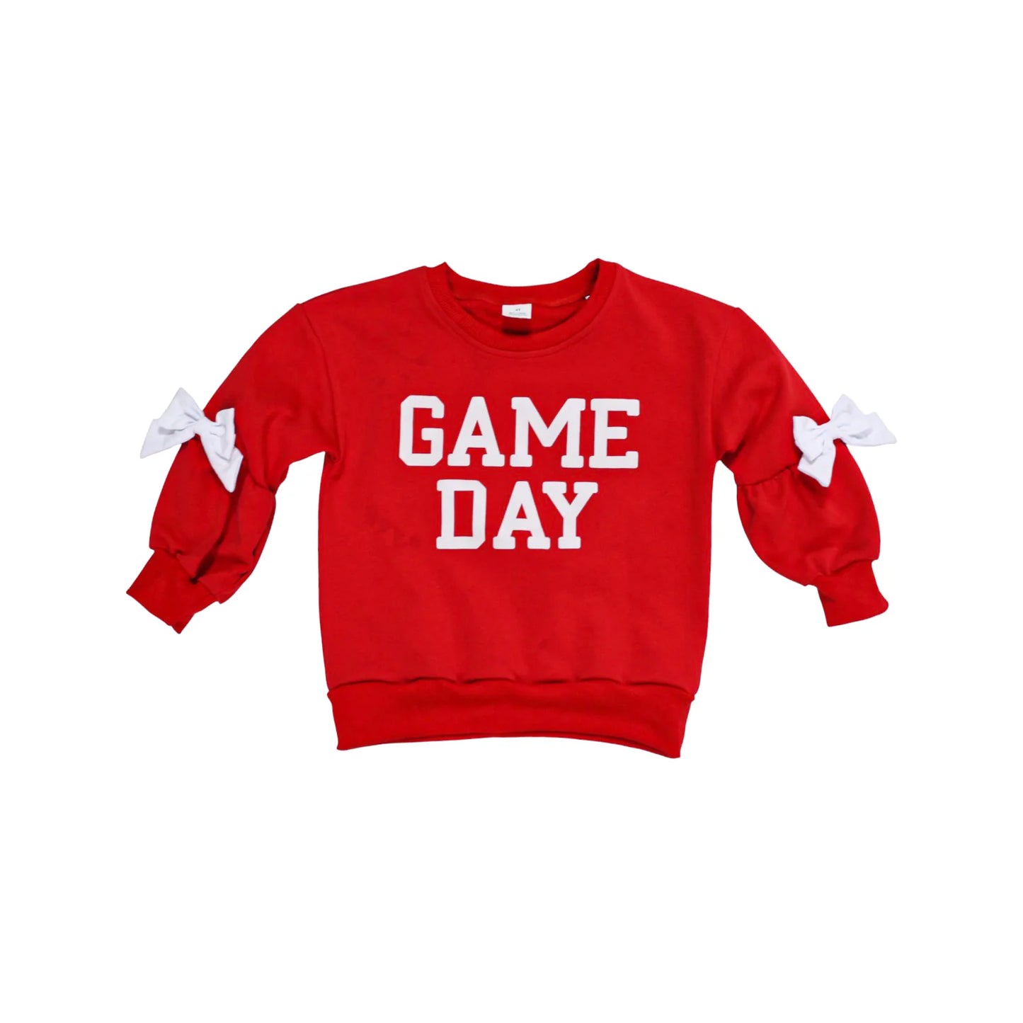 Be Girl | Game Day Crewneck Red