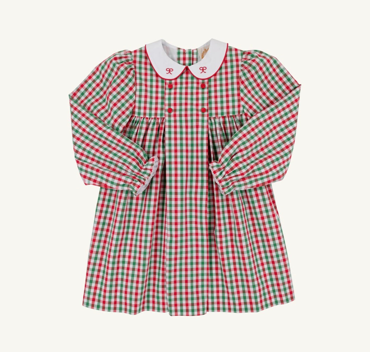 TBBC | Della Marie Dress - Richmond Red & Kiawah Kelly Green Gingham