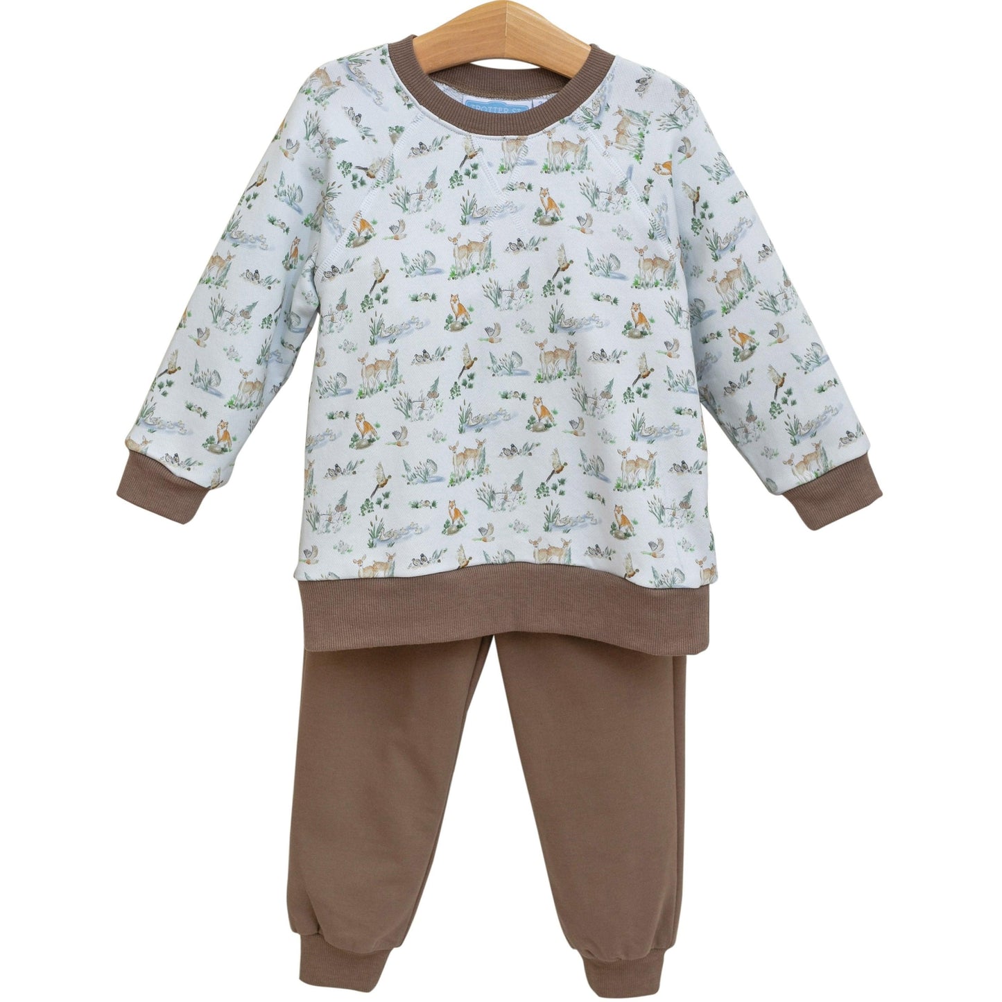 Trotter Street | Woodland Friends French Terry Set