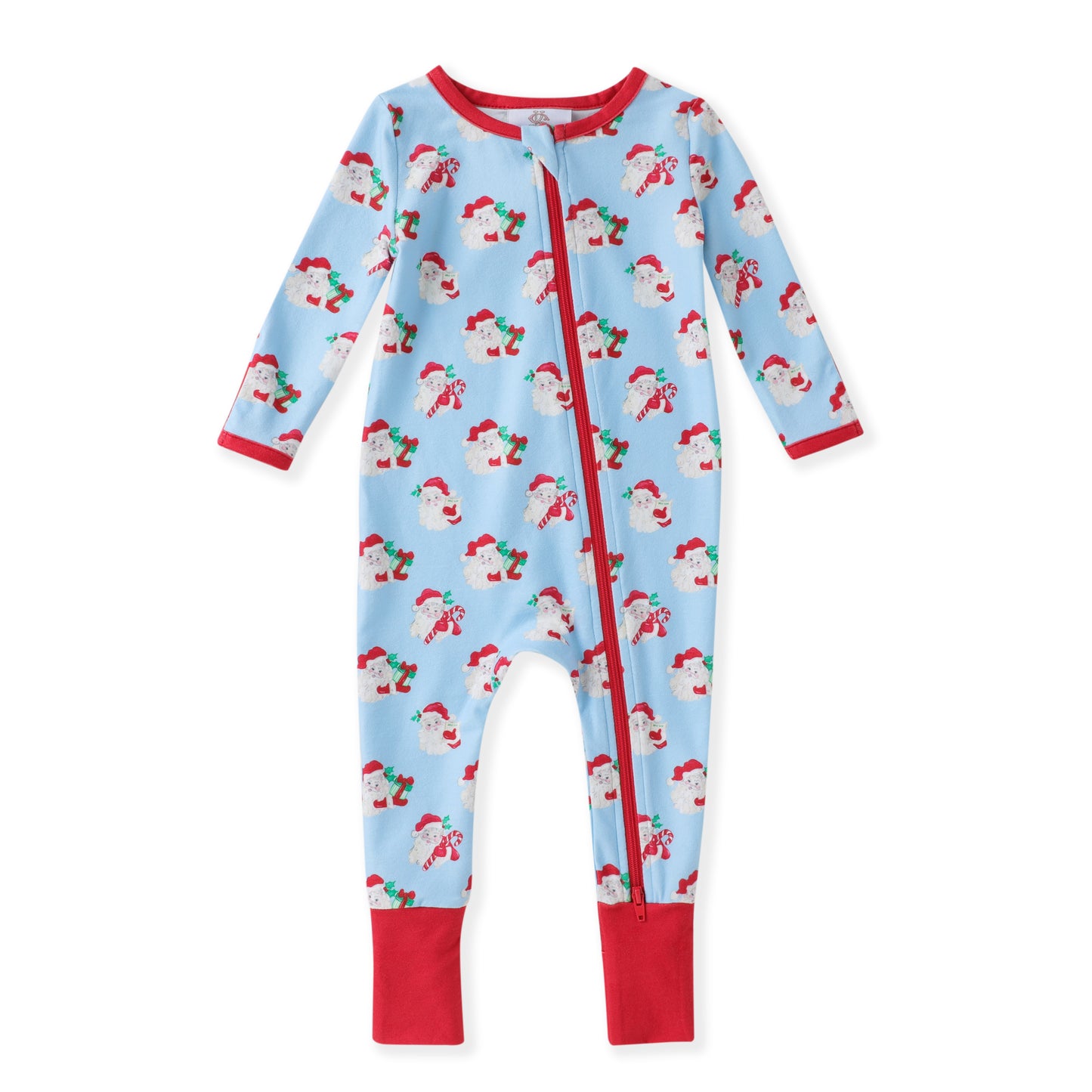 Swoon | Santa Butterknit Layette Romper