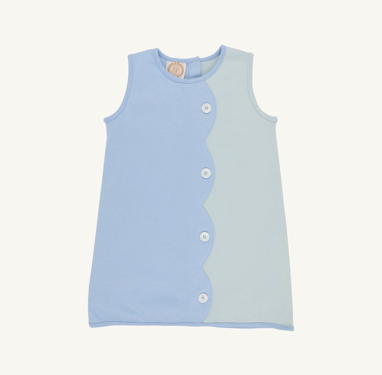 TBBC | Kennedy Colorblock Dress - Sarasota Sky/Old Greenwich Green