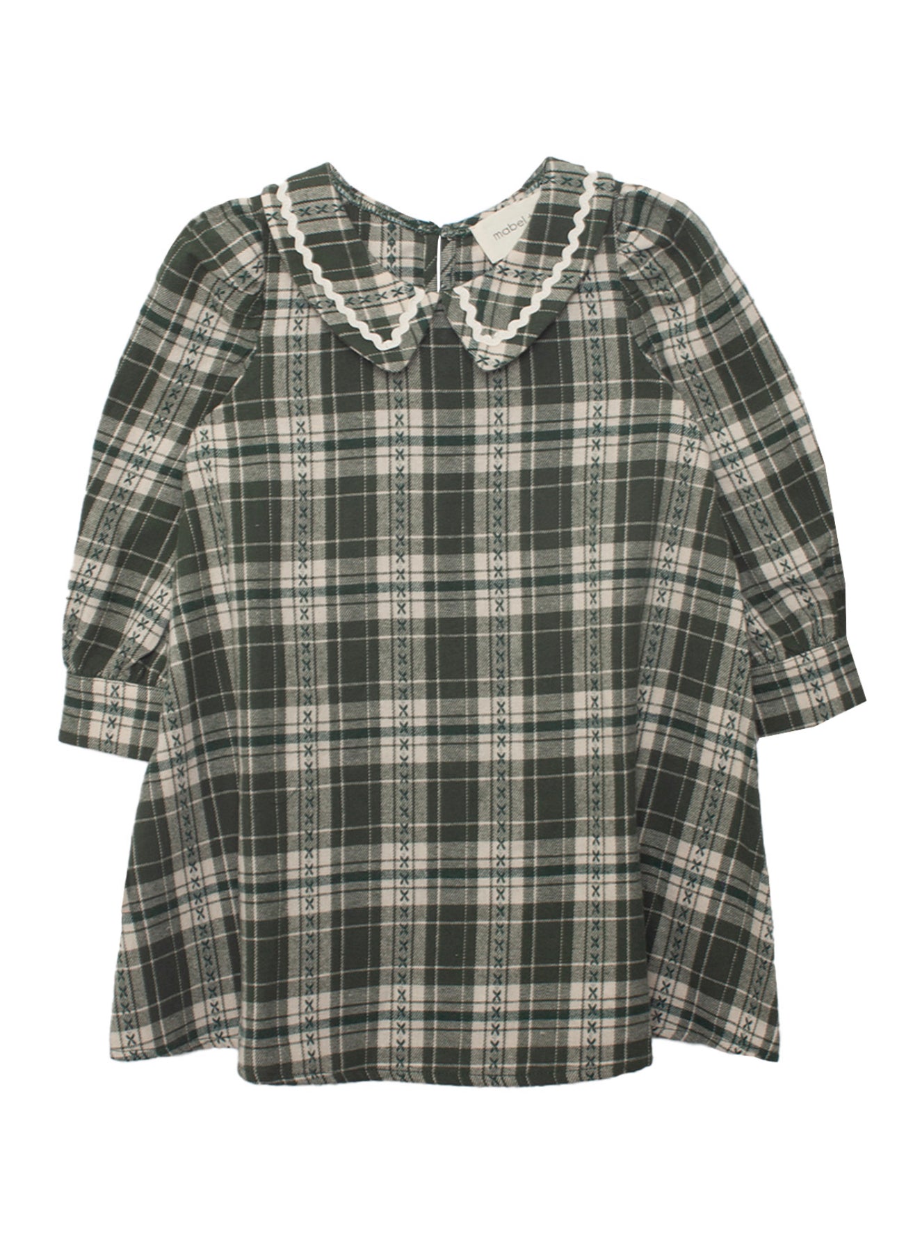 Mabel & Honey | Plaid & Pine Dress