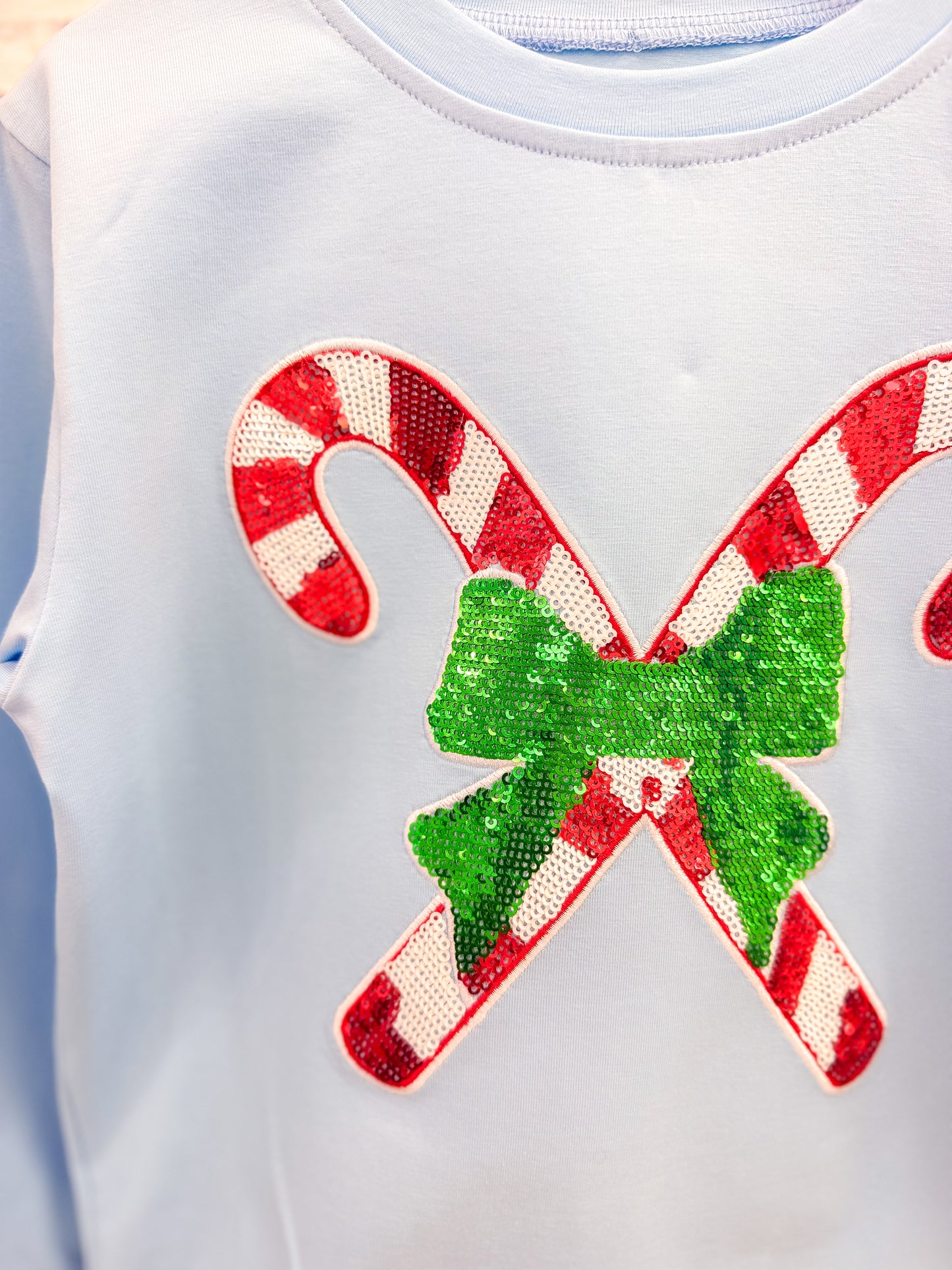 Lulu Bebe | Candy Cane Top