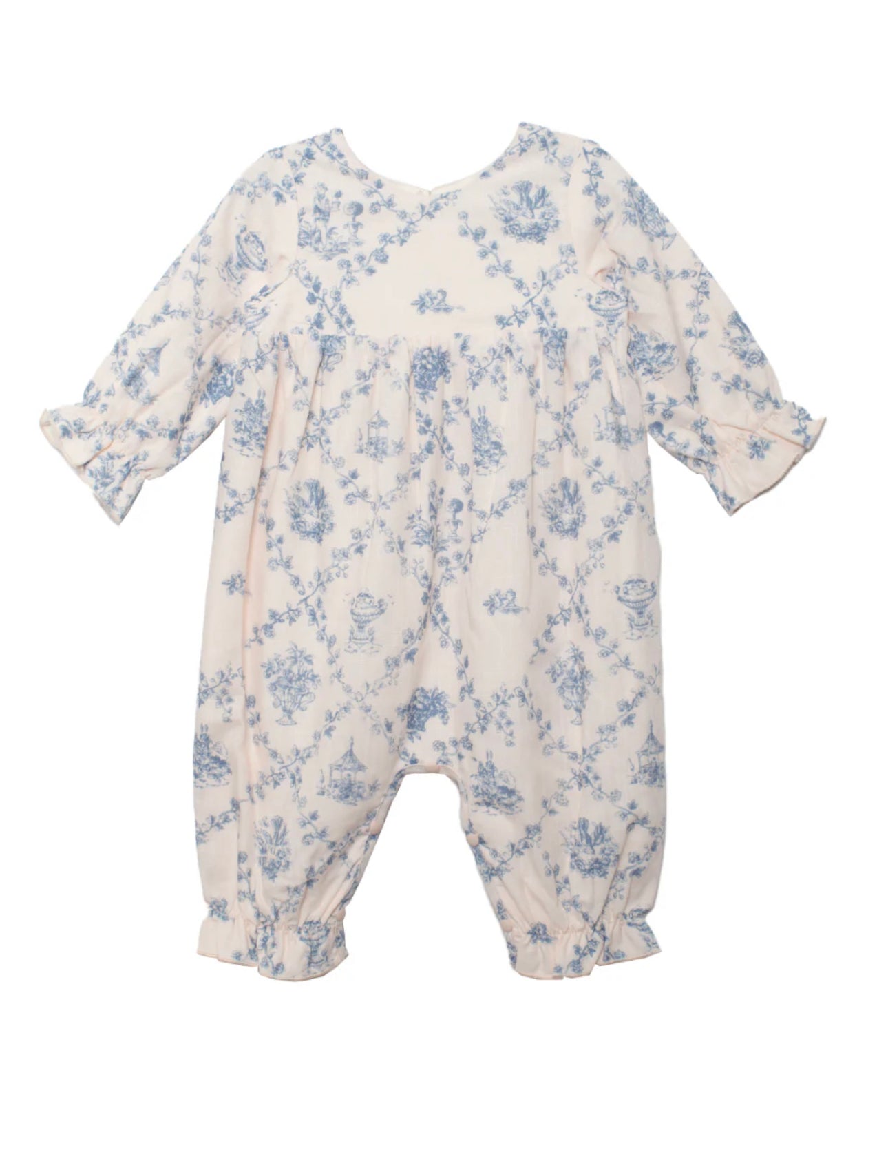 Mabel & Honey | Blue Princess Romper