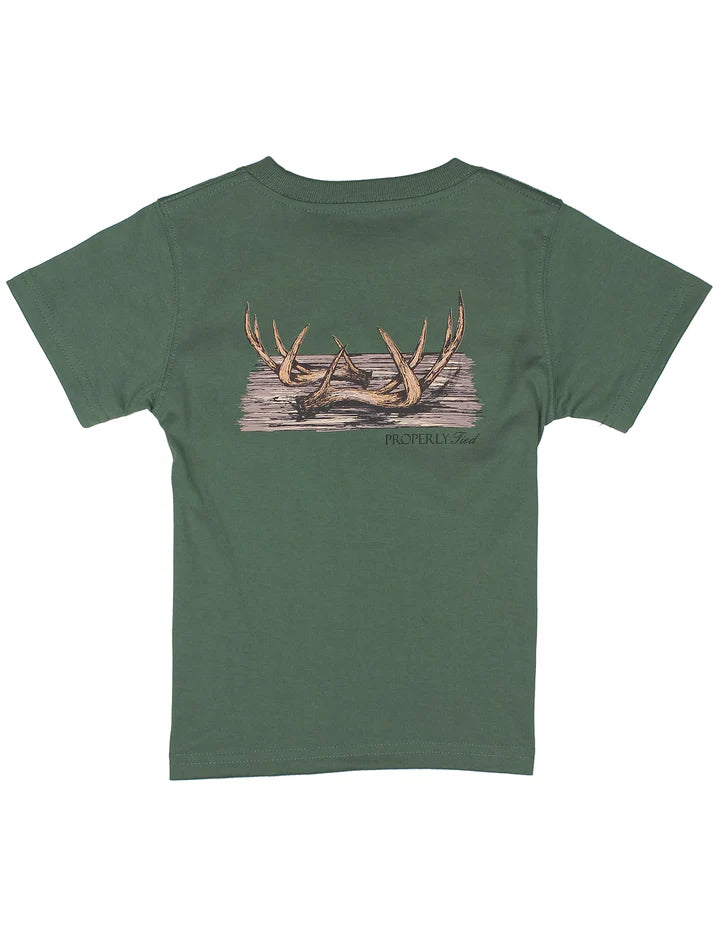 Properly Tied | Shed Fern Green Tee