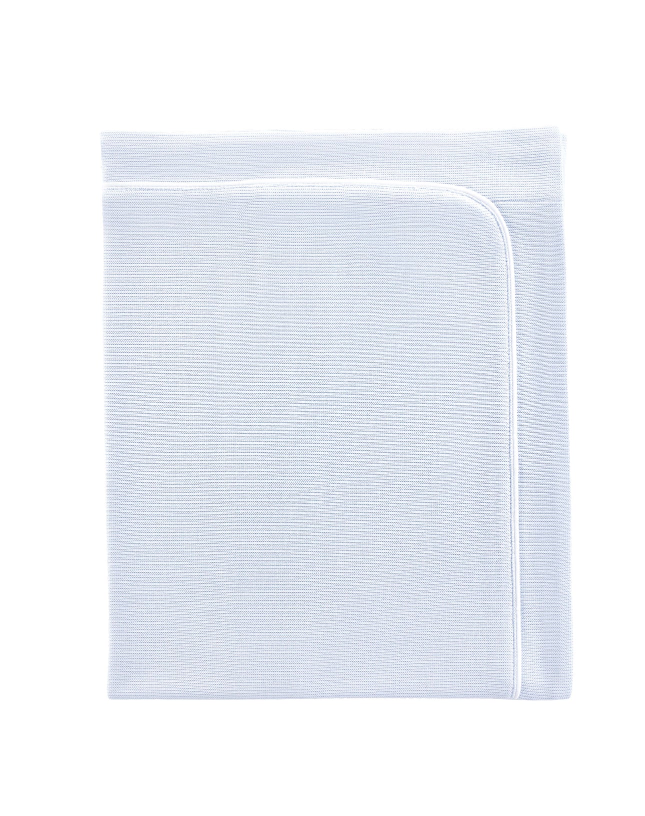 Baby Club Chic | English Knot Light Blue Receiving Blanket