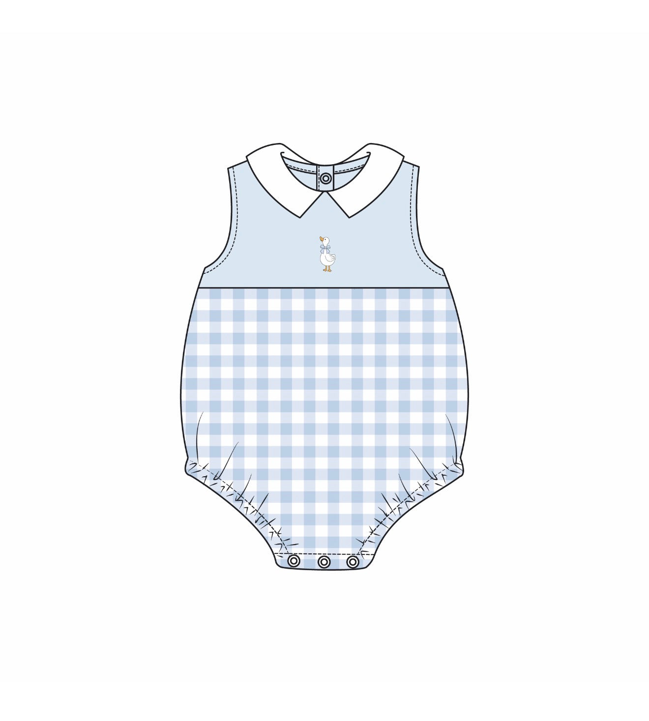 Baby Club Chic | Springtime Goose Boy Bubble
