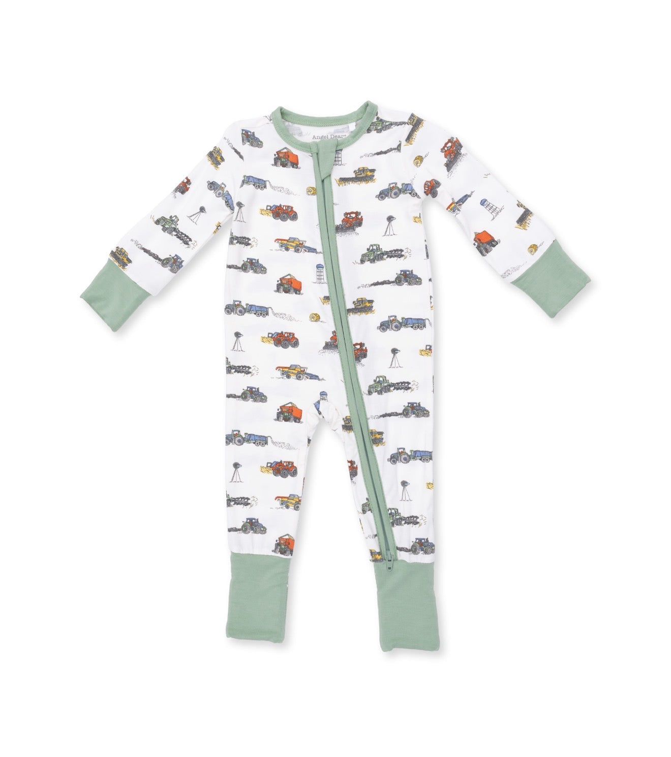 Angel Dear | Farm Machines Convertible Romper