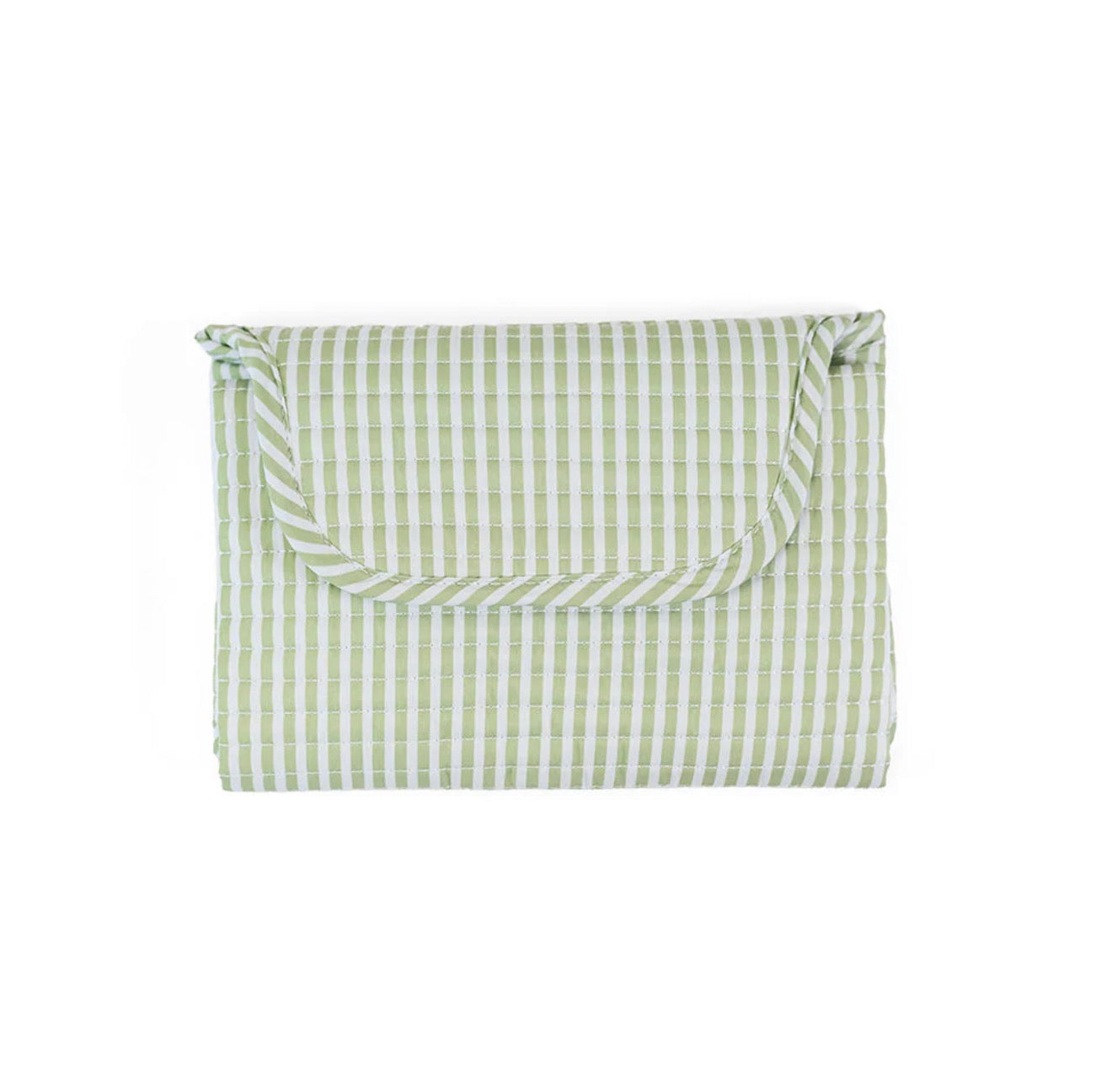 TRVL | Quilted Changer Mat - Pimlico Stripe Sage