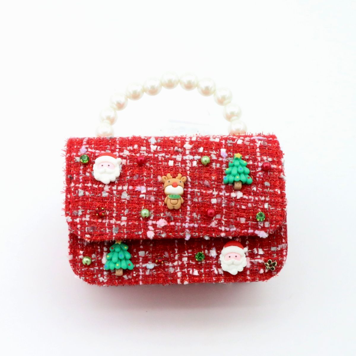 Poppyland | Santa Tweed Purse