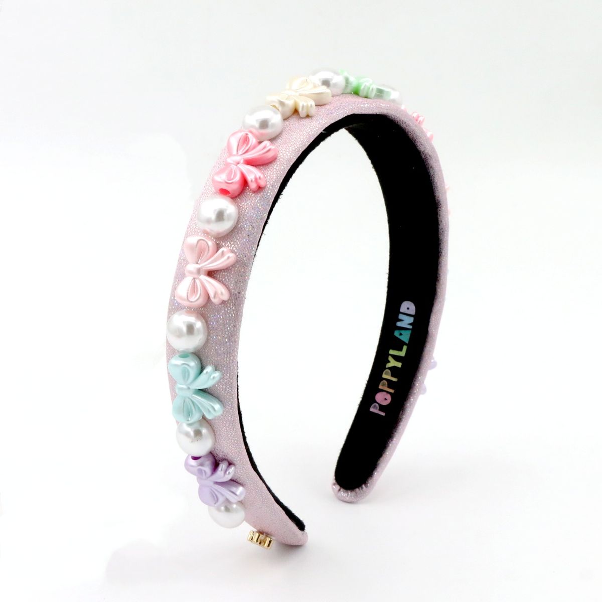 Poppyland | Pastel Bows & Pearls Headband