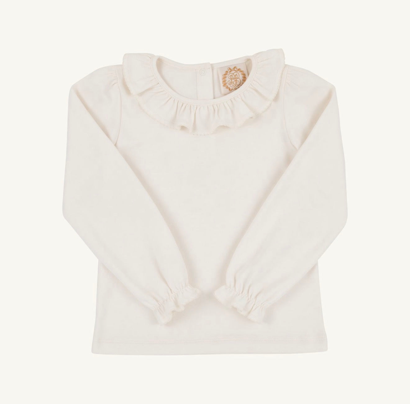 TBBC | LS Ramona Ruffle Shirt - Palmetto Pearl