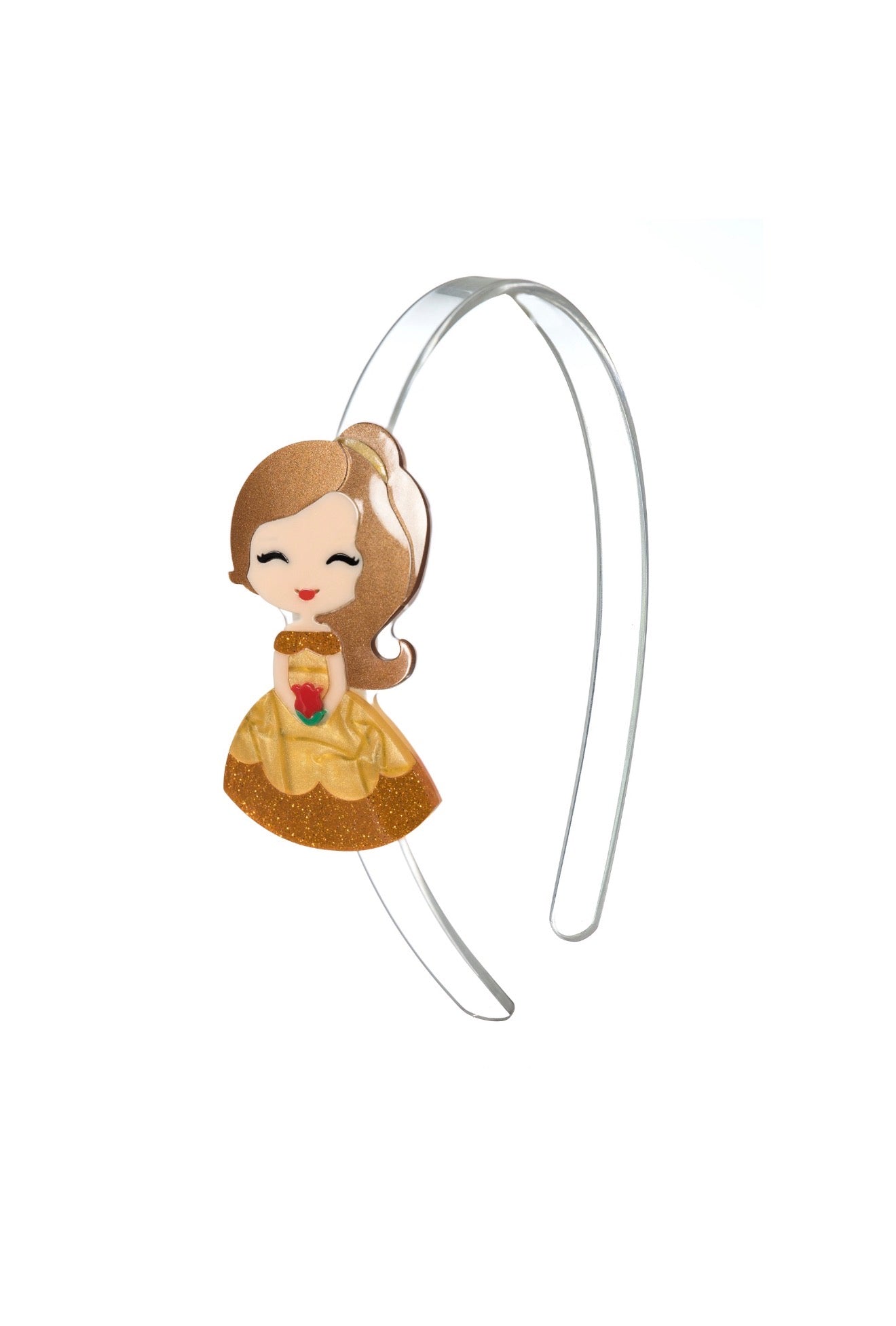 Lilies & Roses | Cute Doll Yellow Dress Headband