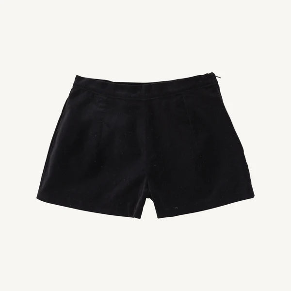 TBBC | Sally Mae Velveteen Shorts - Newport Night