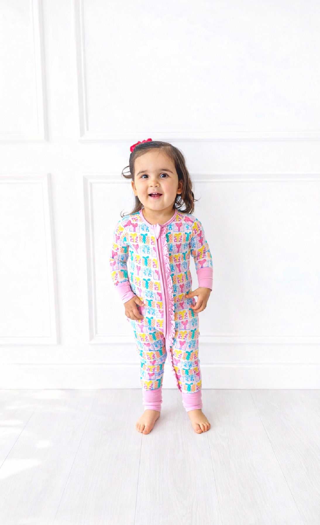 Poppy Kids | Floral Gift Ruffle Romper