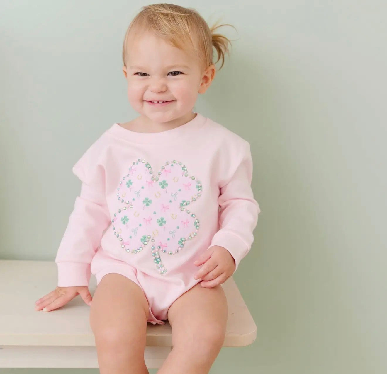 Sweet Wink | Shamrock Patch St. Patrick's Day Bubble