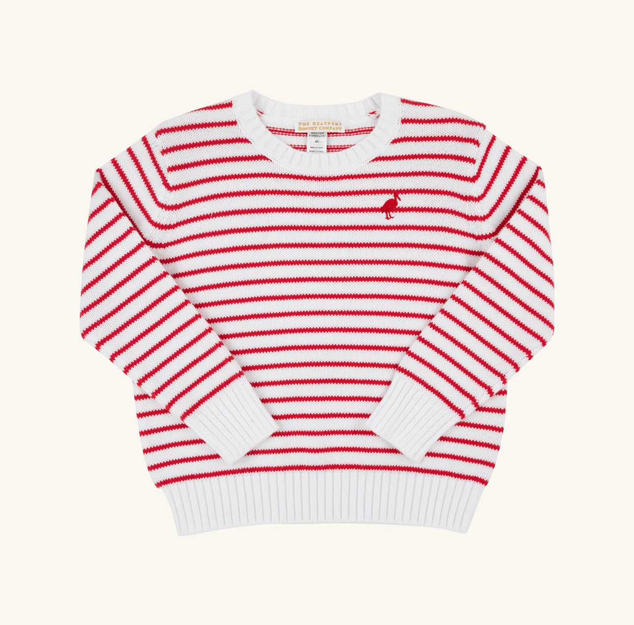 TBBC | Isaac's Sweater - Richmond Red Stripe