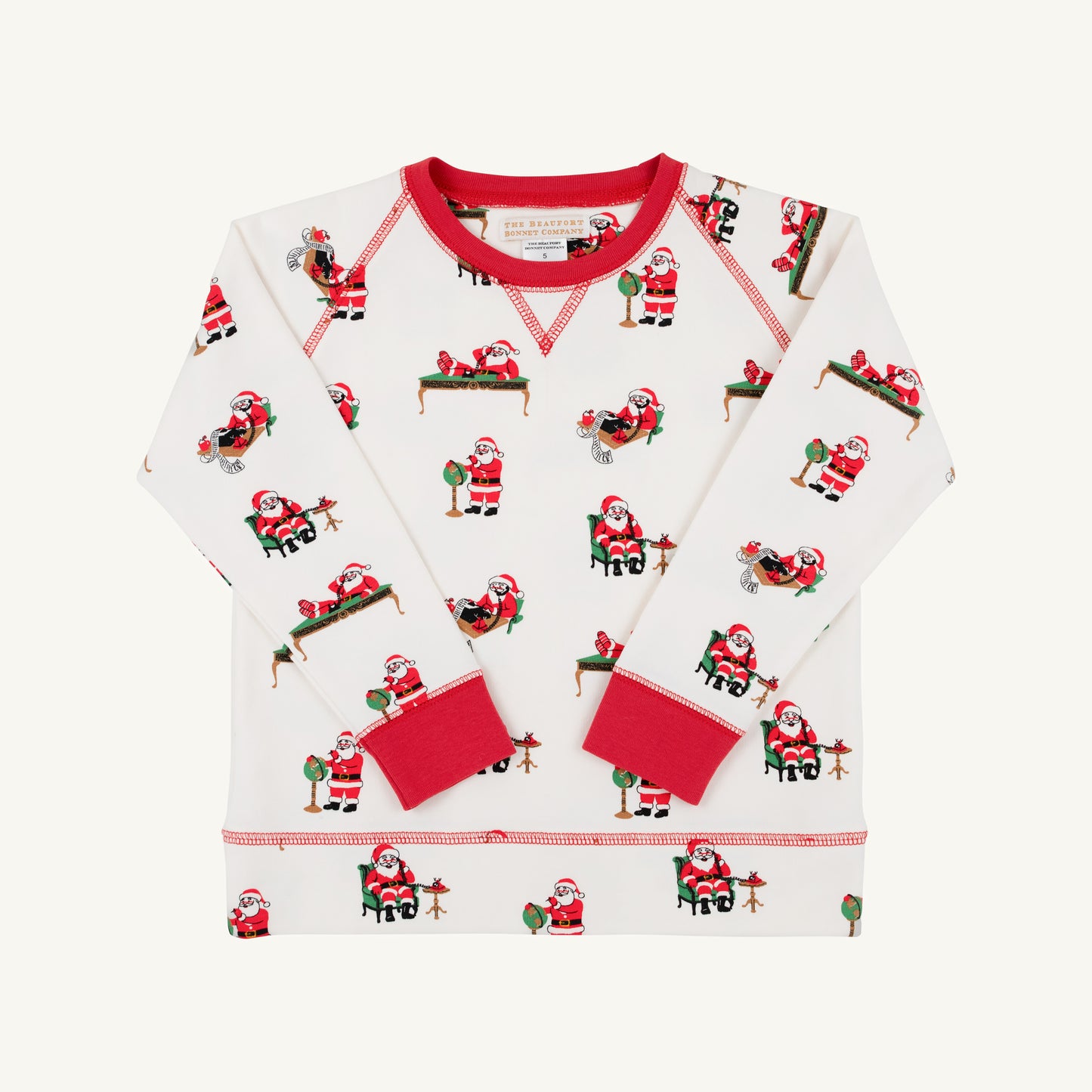 TBBC | Cassidy Comfy Crewneck - Serious Santa Business
