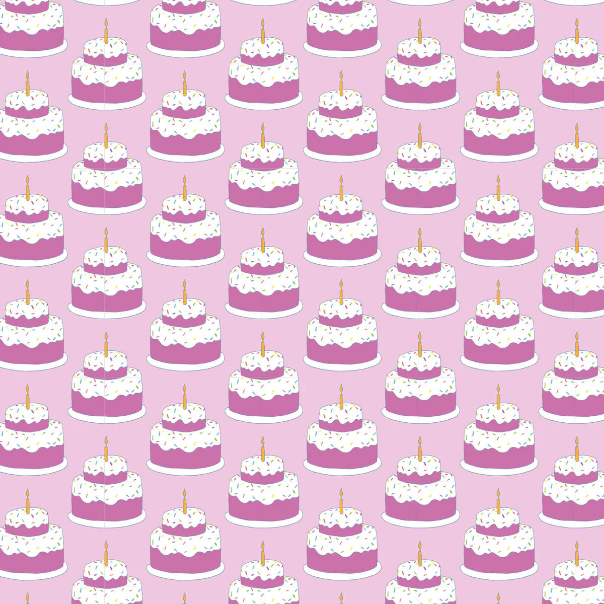 Lila & Hayes | Ava Girls Pajama Pant Set - Birthday Cake Pink