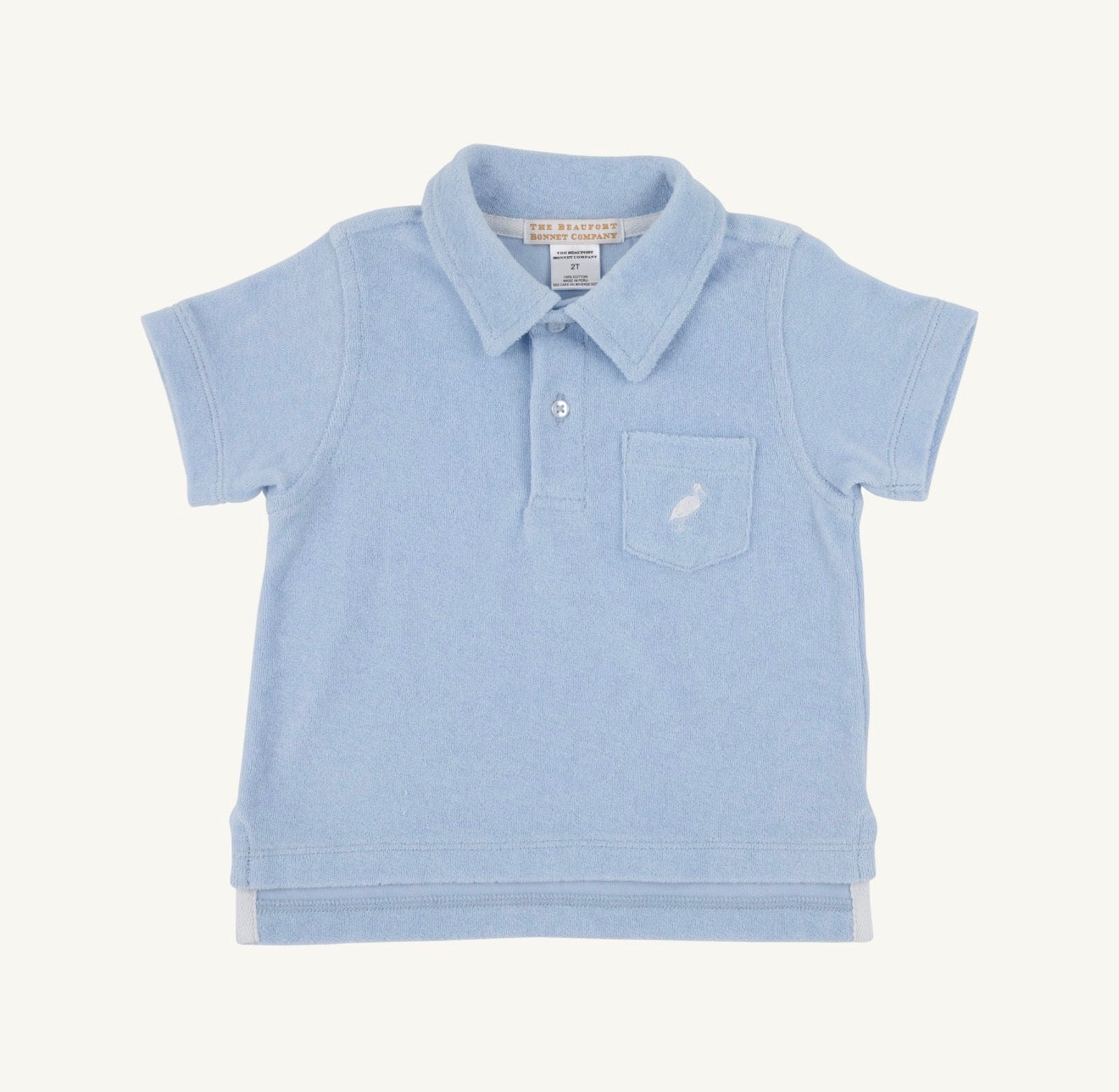 TBBC | Prim & Proper Polo Terrycloth - Beale Street Blue