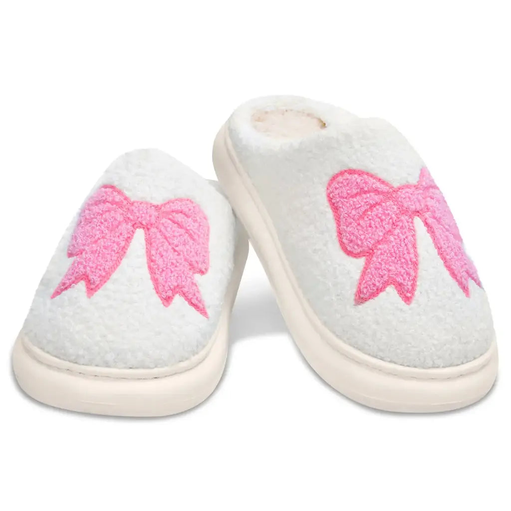 Iscream | Cozy Bow Slippers