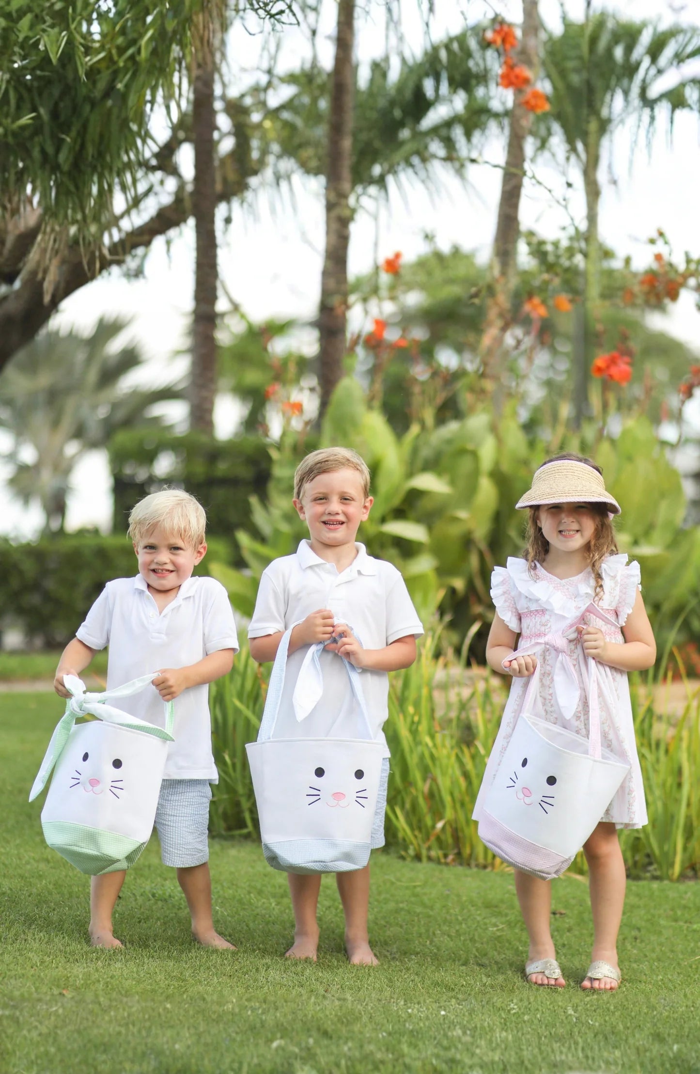 Bits & Bows | Blue Bunny Basket