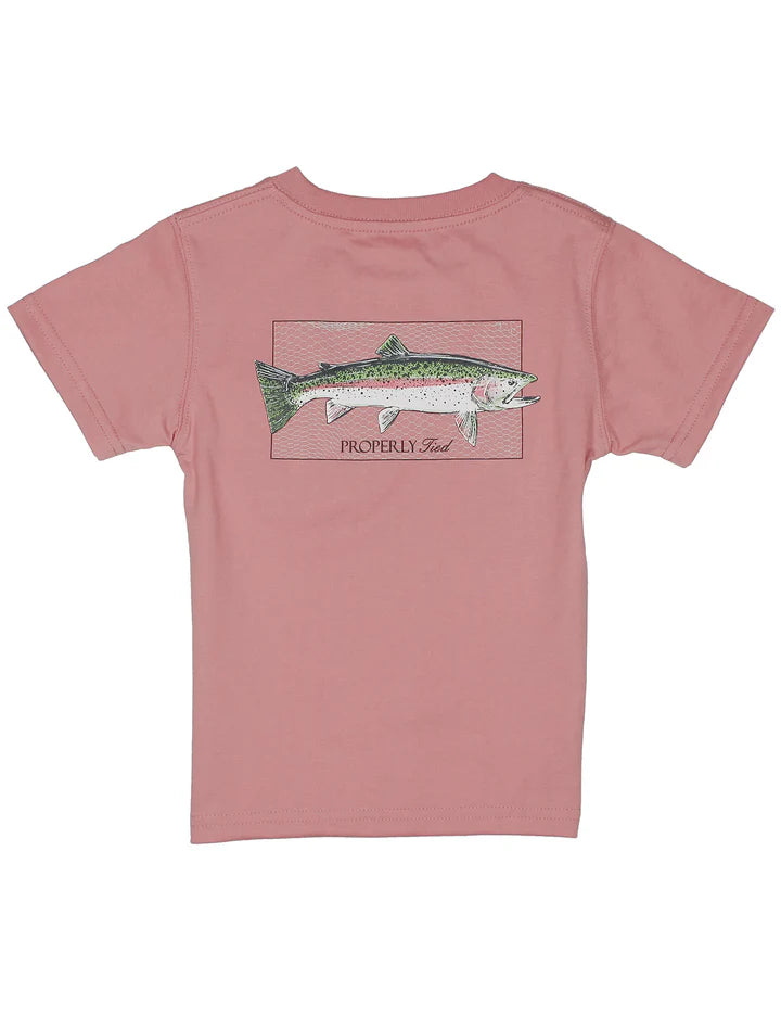 Properly Tied | Rainbow Trout Salmon Tee