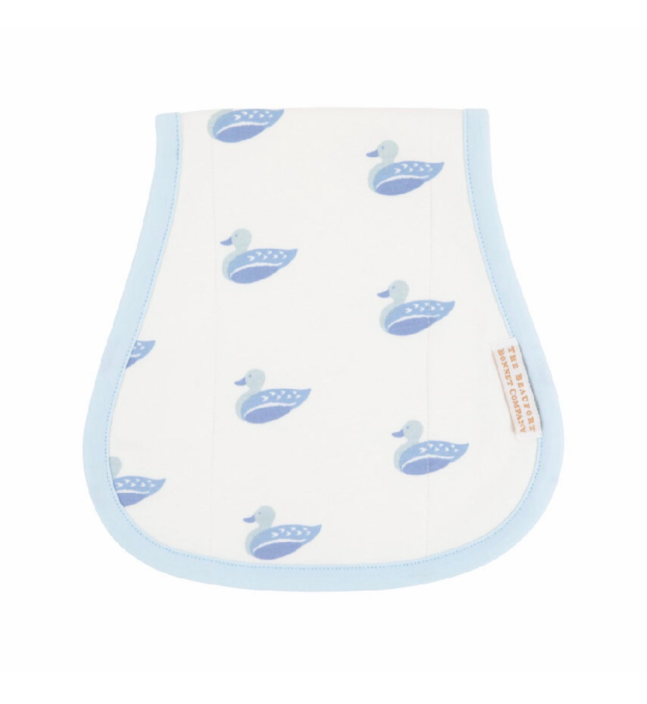 TBBC | Oopsie Daisy Burp Cloth - Merrimack Quack Quacks/Buckhead Blue