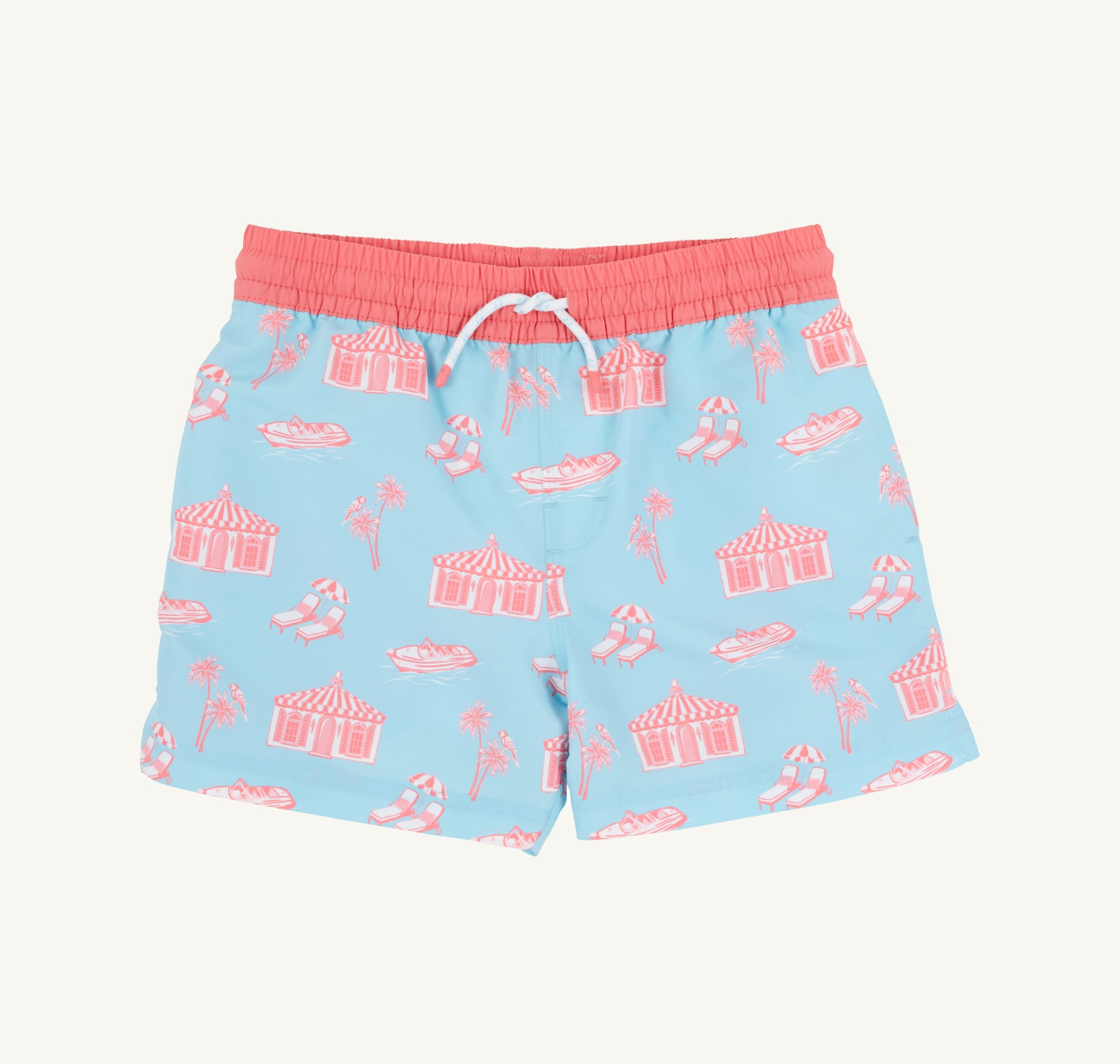 TBBC | Tortola Swim Trunks - Parrot Cay Canopy