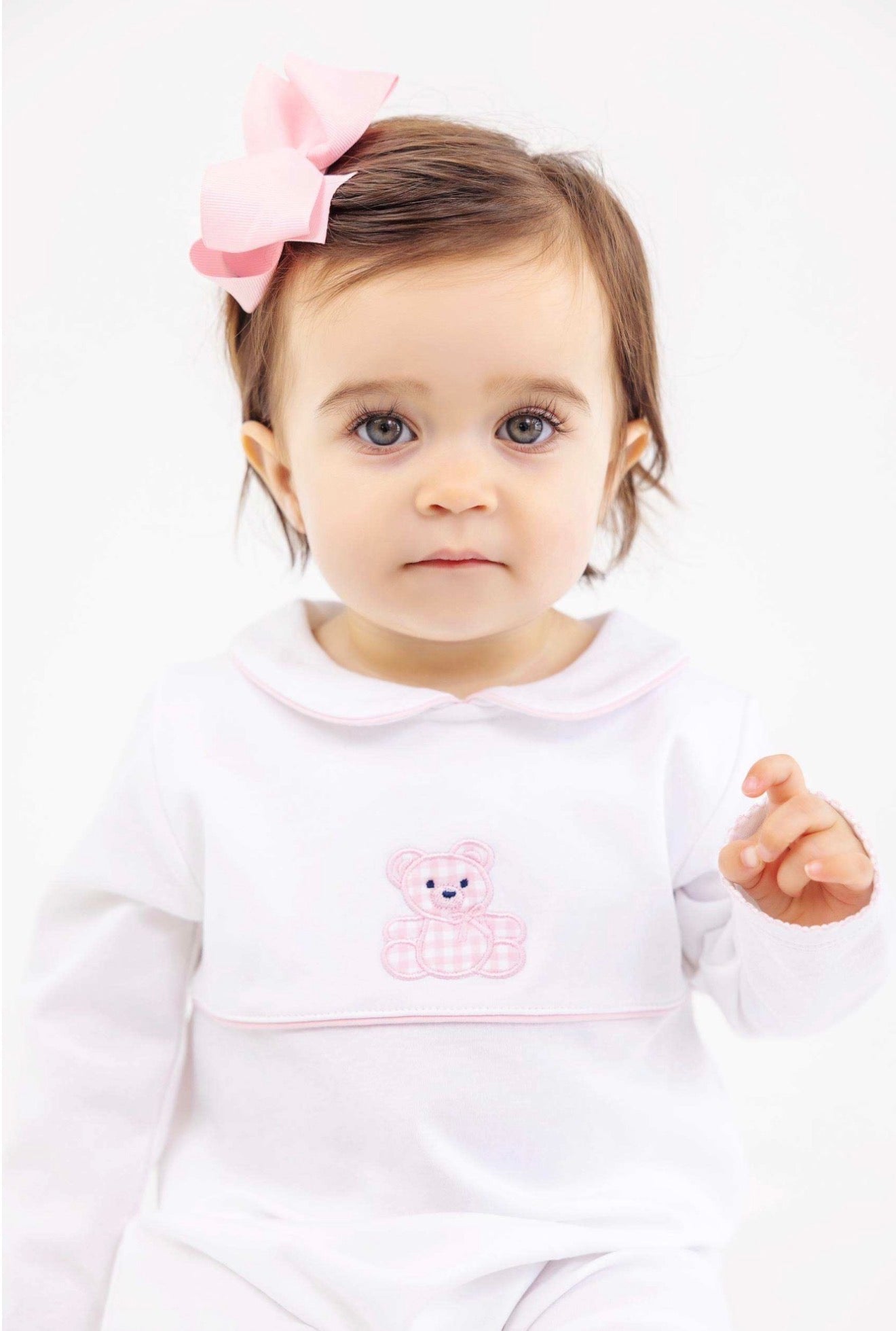 TBBC | Robbins Romper - Palm Beach Pink Bear
