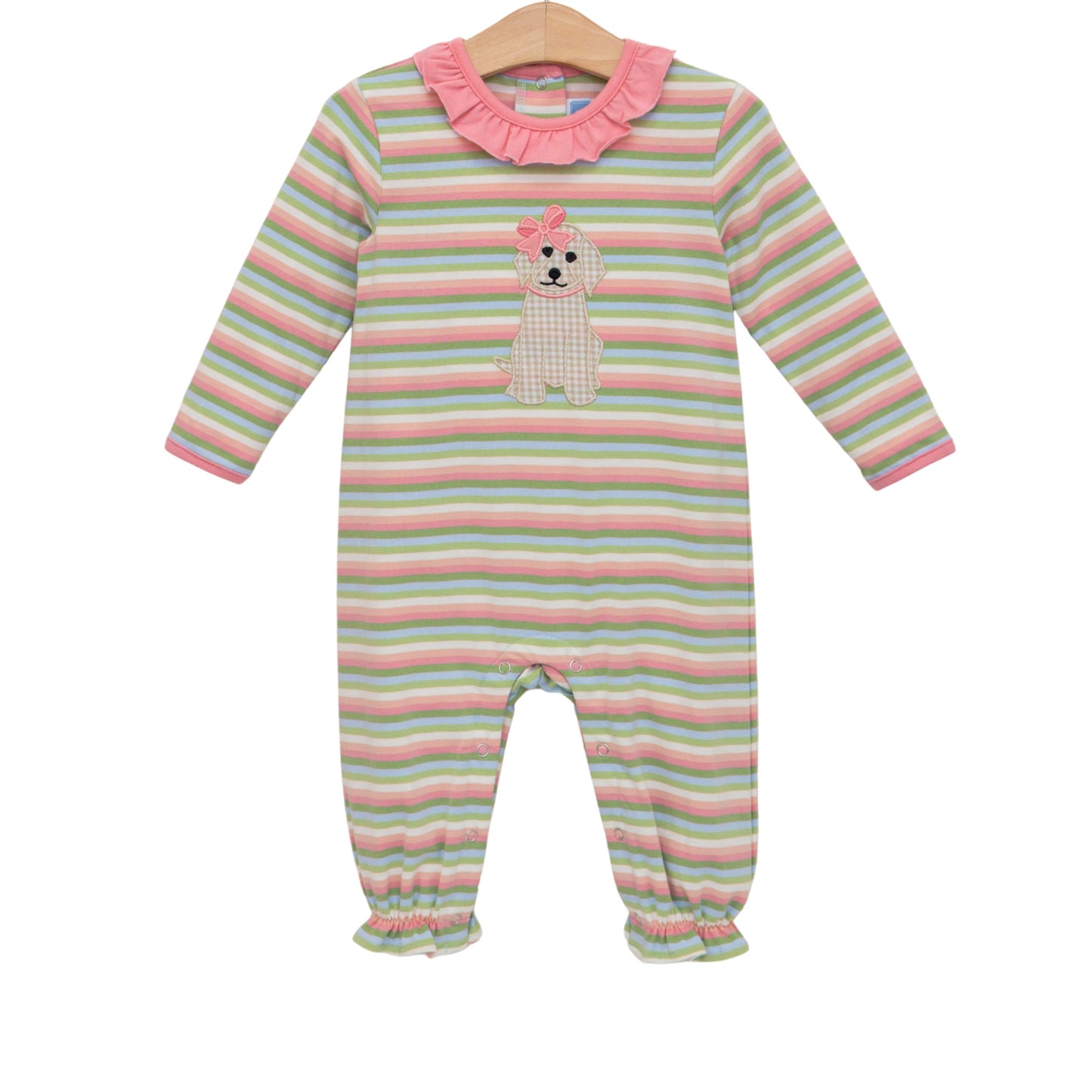 Trotter Street | Puppy Ruffle Romper