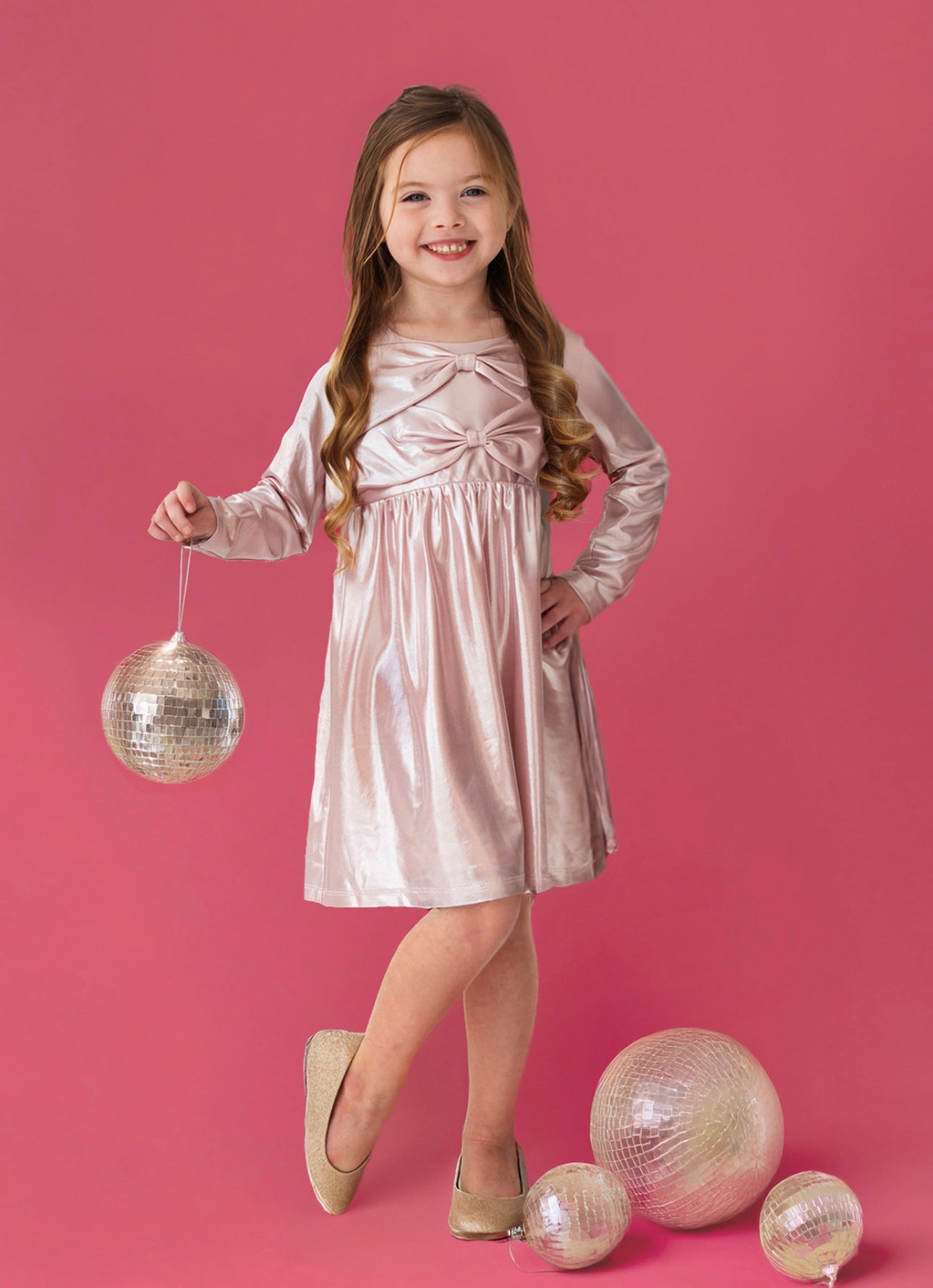 Isobella & Chloe | Pink Stardust Dress