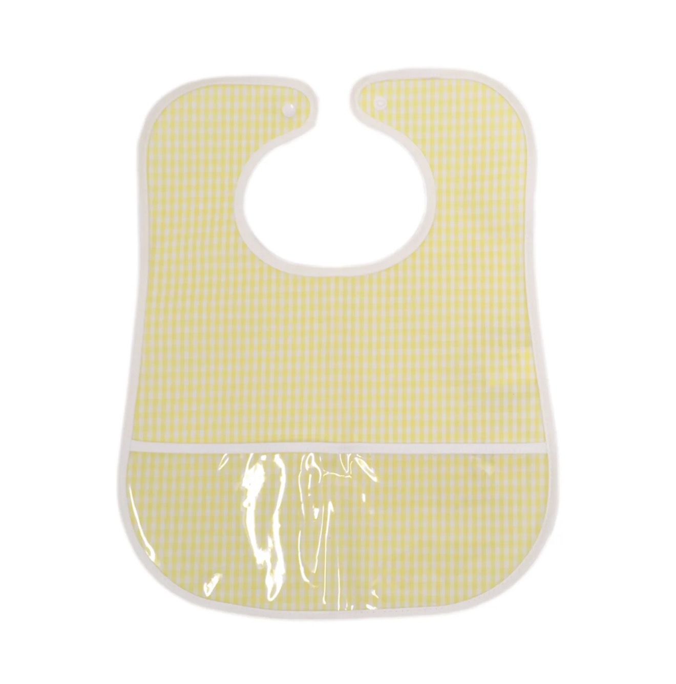 TRVL | Clean Up Bib - Gingham Buttercup
