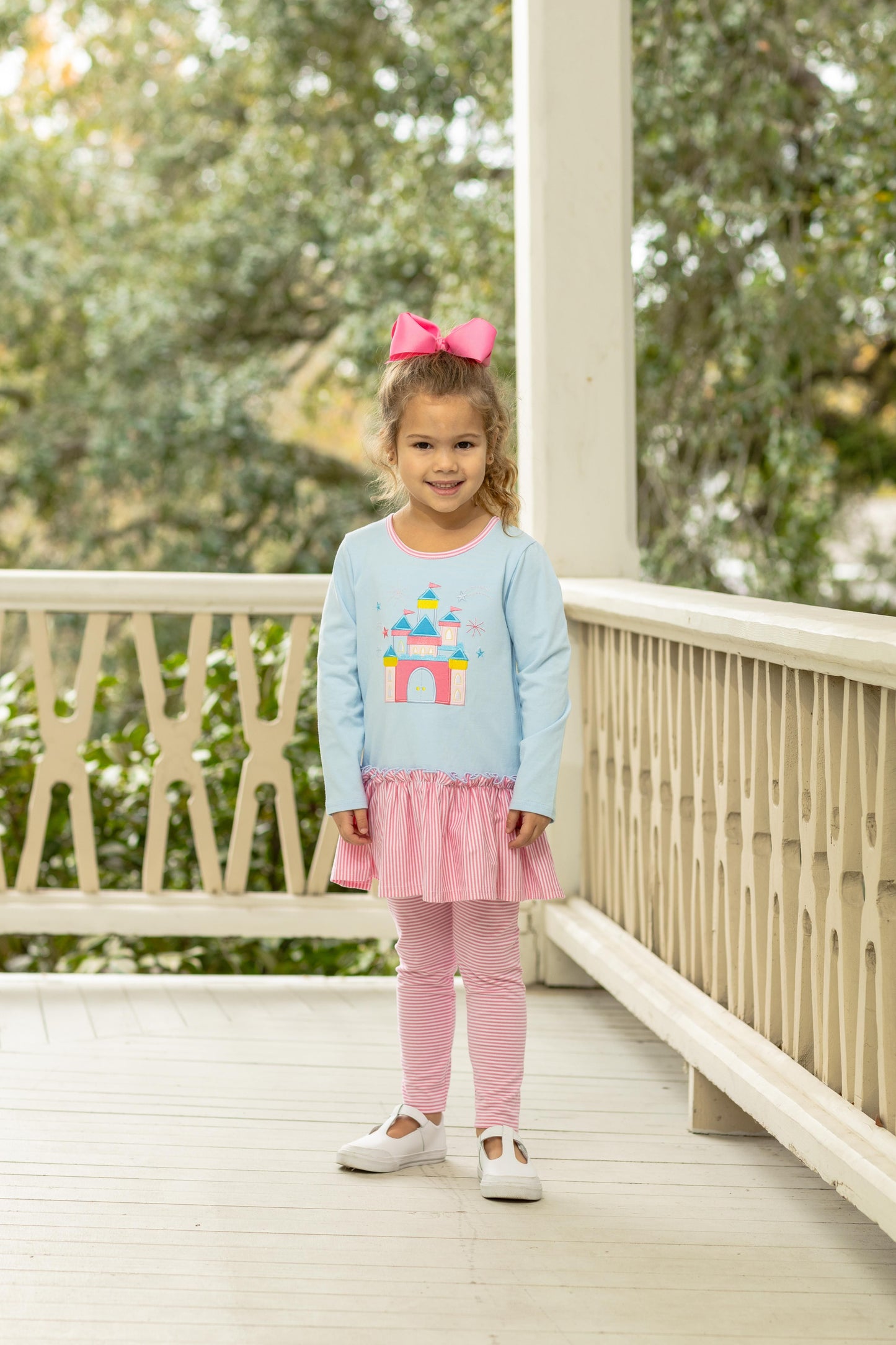 Trotter Street | Castle Pants Romper