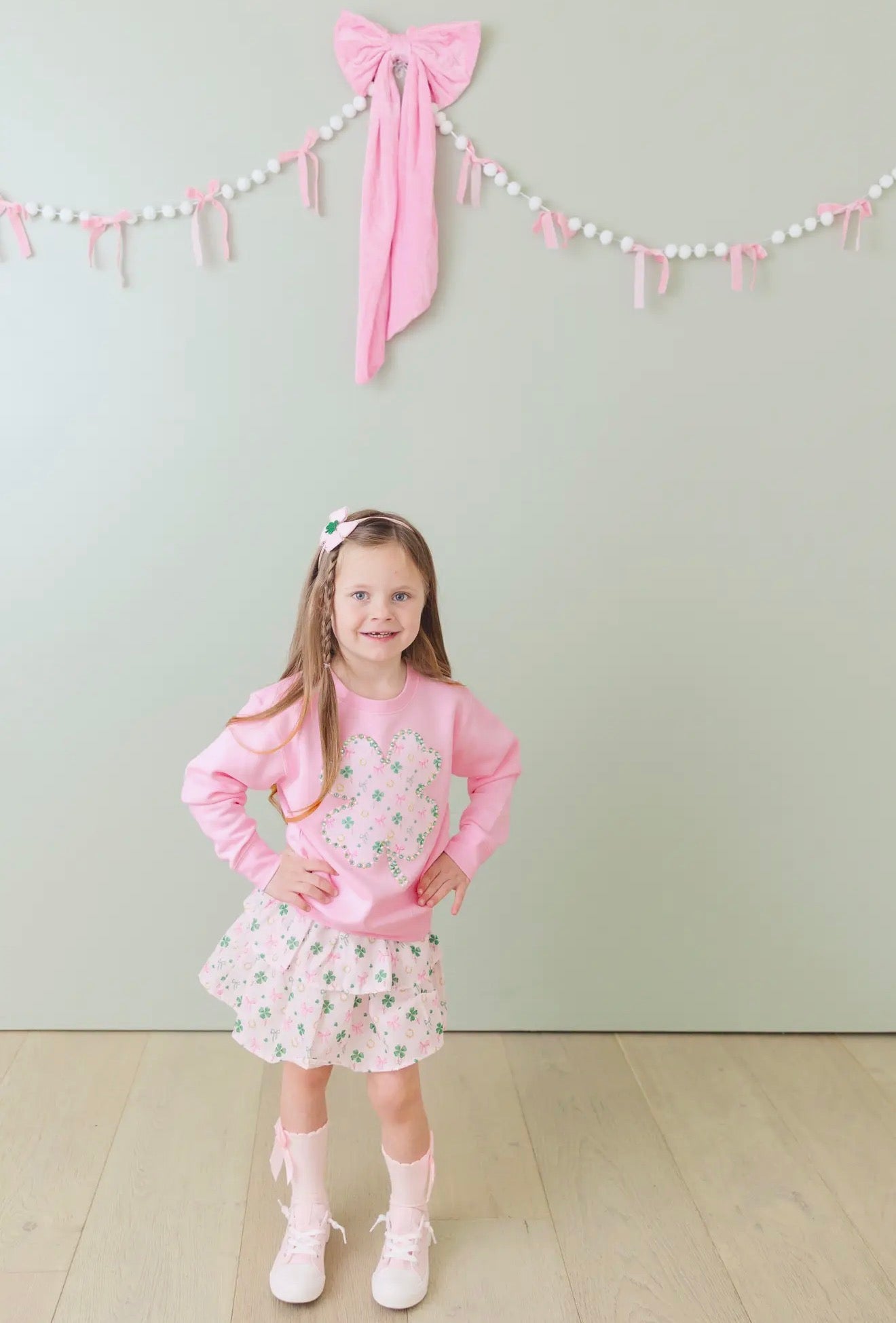 Sweet Wink | Shamrock St. Patrick's Day Skort