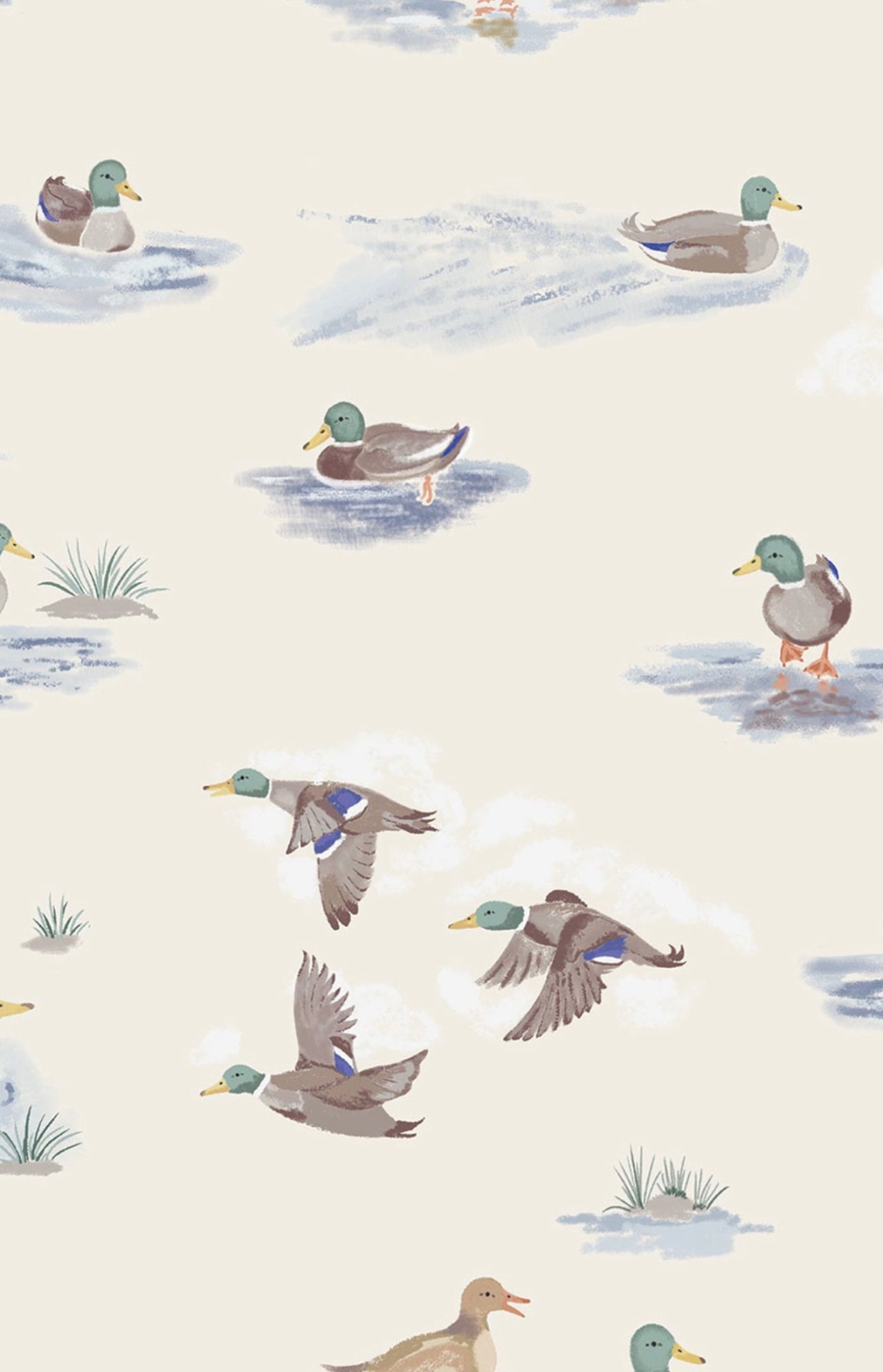 Angel Dear | Migrating Mallards Loungewear Set