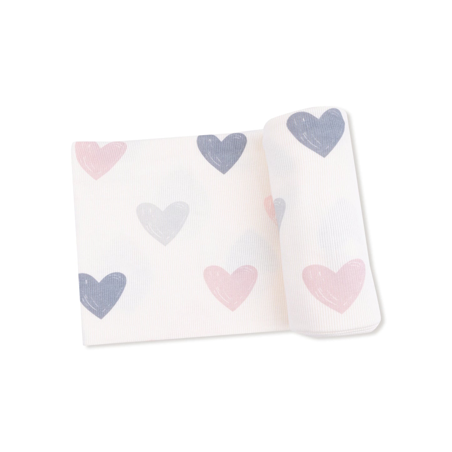 Angel Dear | Hearts Swaddle Blanket