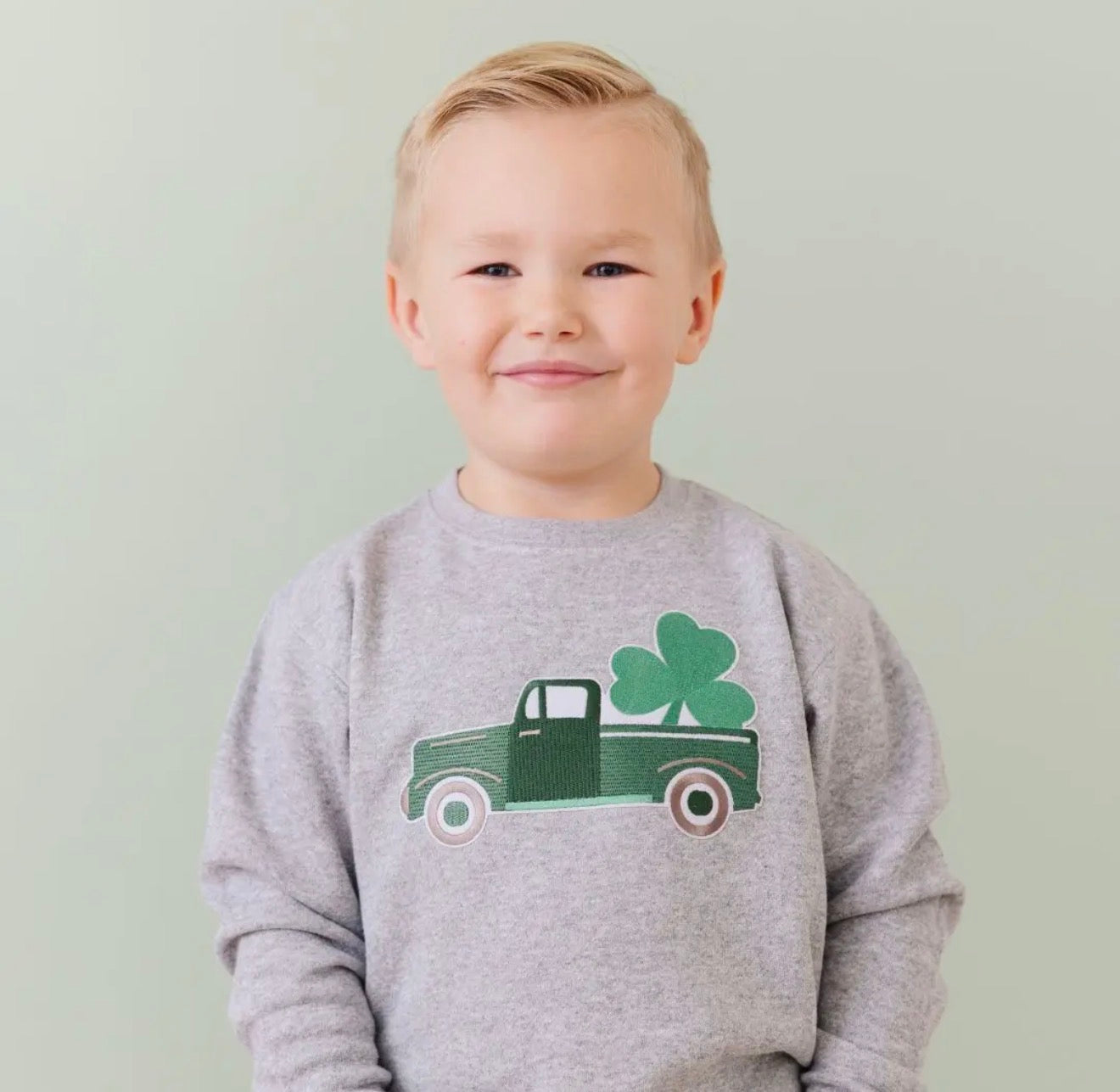 Sweet Wink | Shamrock Truck St. Patrick's Day Sweatshirt