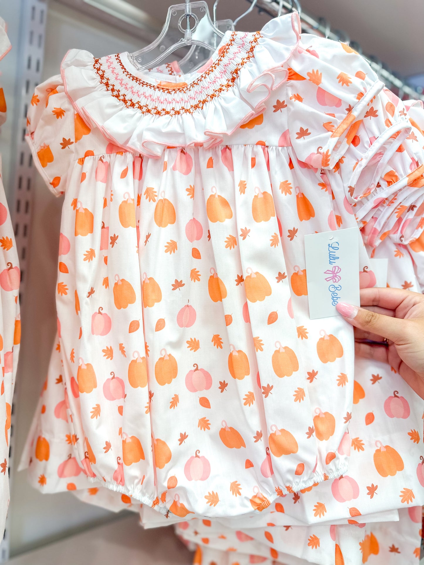 Lulu Bebe | Pea Fall Ruffle Bubble