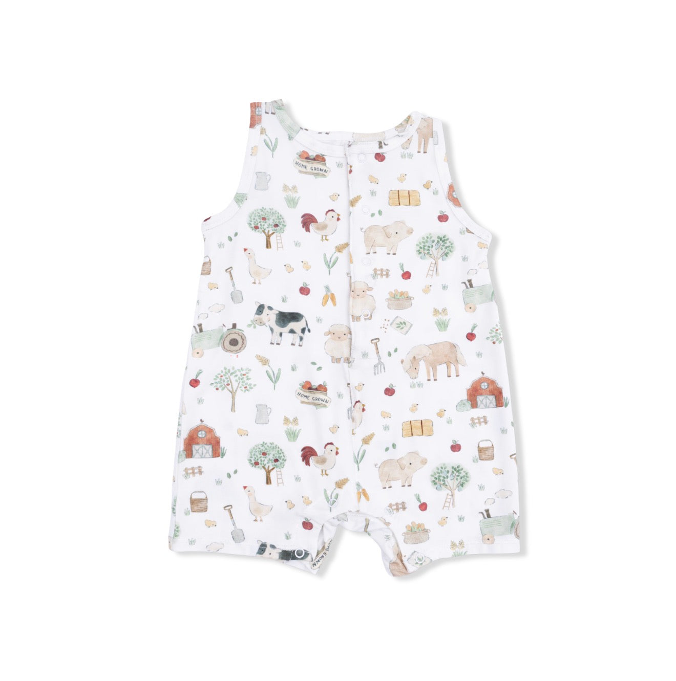 Angel Dear | Cute Farm Animals Shortie Romper